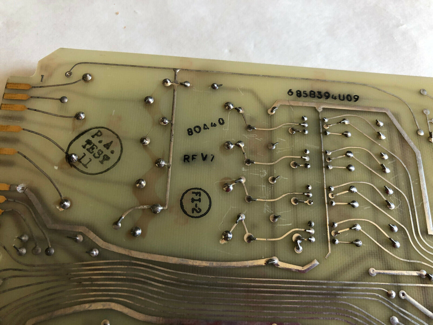 Fischer & Porter 685B394u09 Pc Board Po Cci Lev.O,Cf
