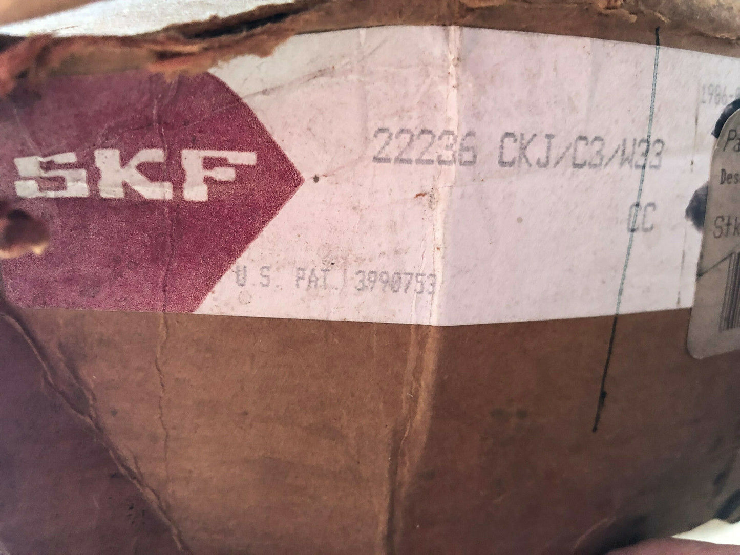Skf 22236 Ckj/C3/W33,22236 Ckj/C3 Cc Spherical Roller Bearing,22236 Ckj/C3,Se