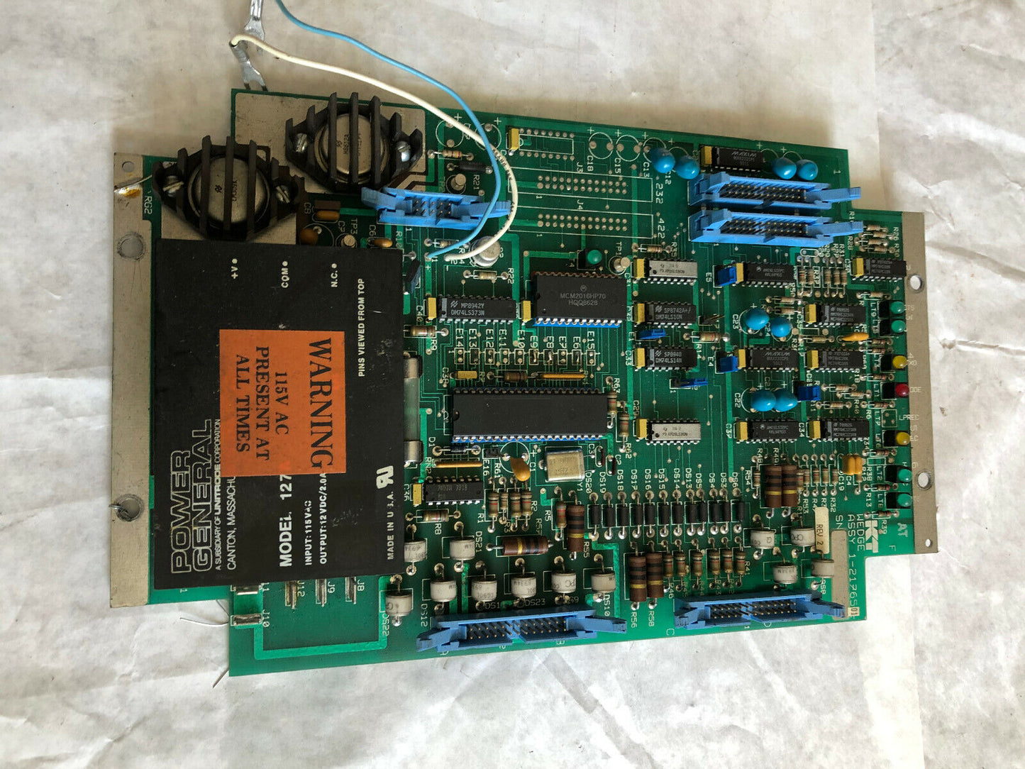 Kt 1-2176501 Wedge Assy Board,1-2176501,Kt 12176501 Rev 2 ,Bh