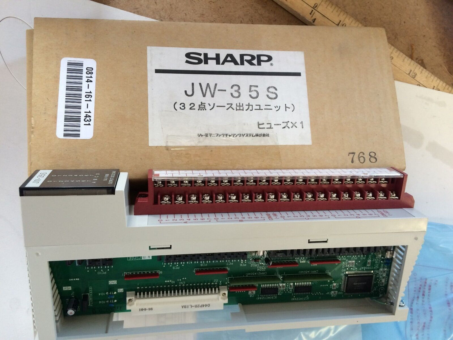 New Sharp Jw-35S,Cz-532A ,Tsk A6 Plc Dc Output Module,Output Dc12/24V ,Cz