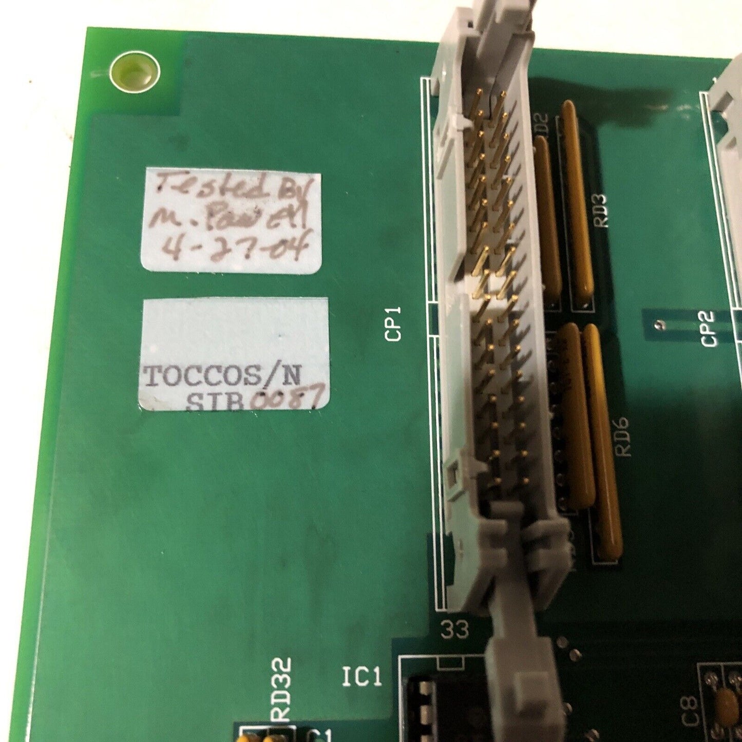 New Tocco D-212962 Plc-Cnc Standard Interface Circuit Board,Bt