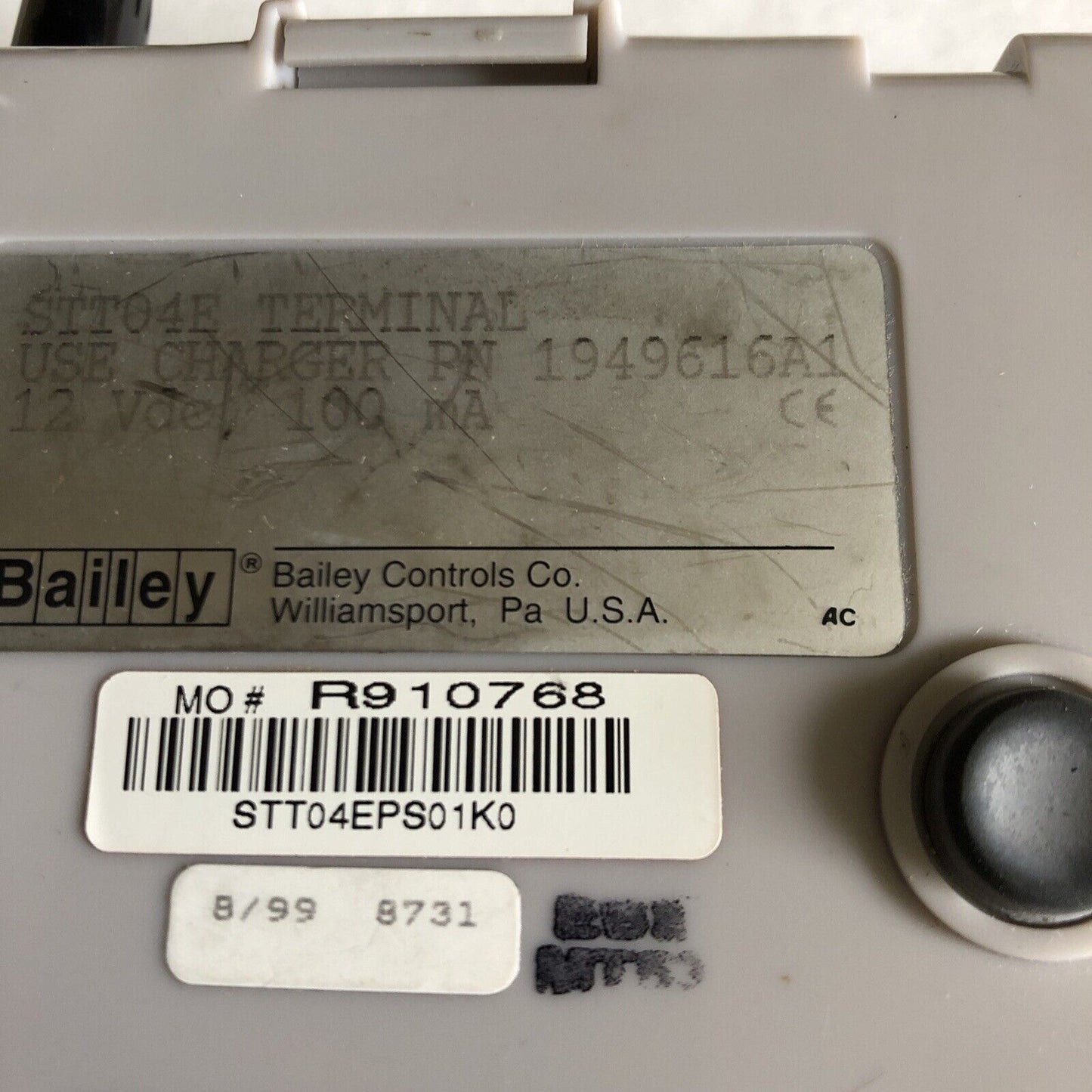 Elsag Bailey Process Auto,1949616A1 Abb Bailey Stt03e Smart Stt03eps01k0,Dg