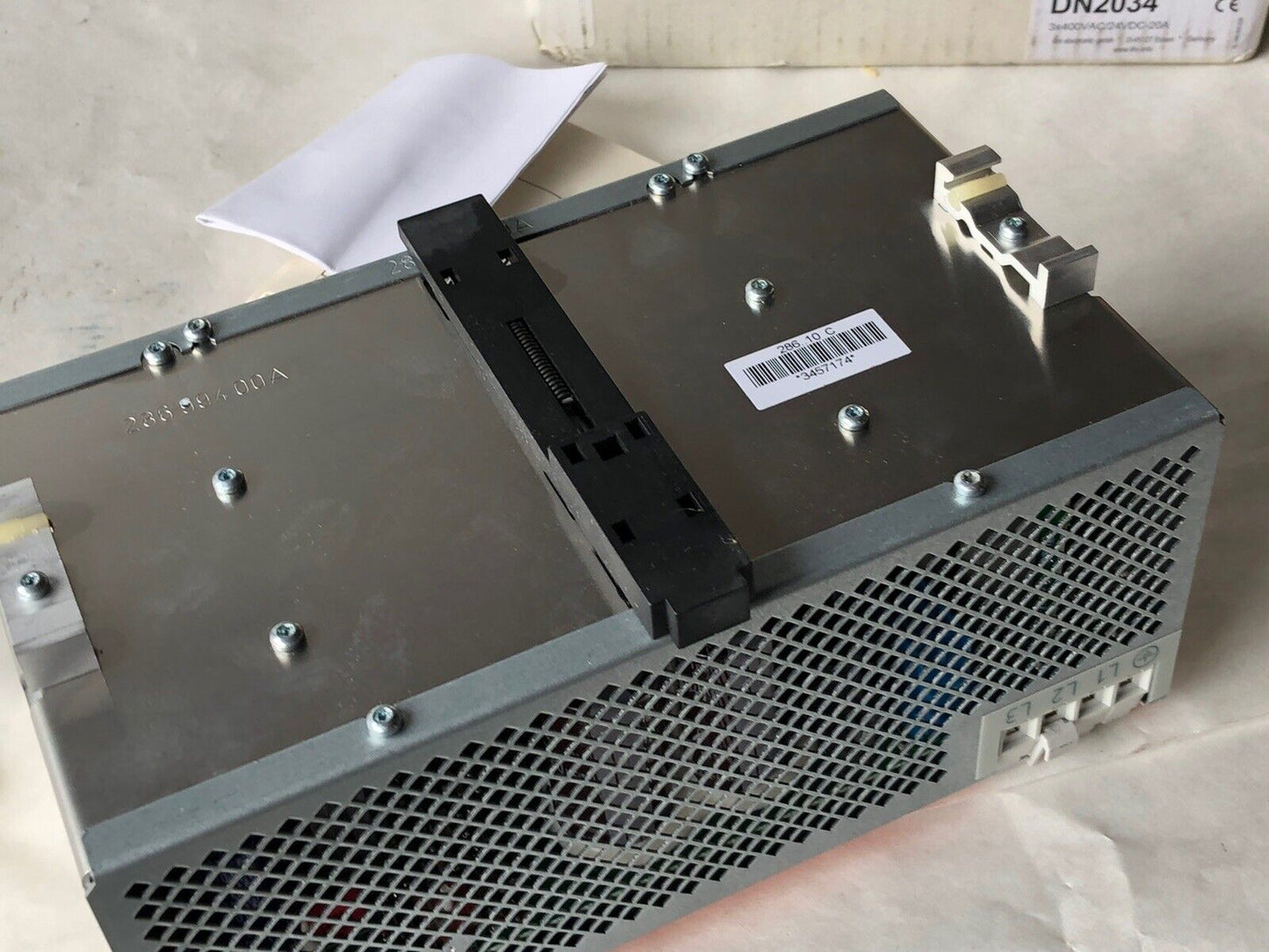 New Ifm Electronic Ecomat 200 Dn2034 Mode Power Supply,3 X 400Vac/ 24Vdc- 20A,Ac