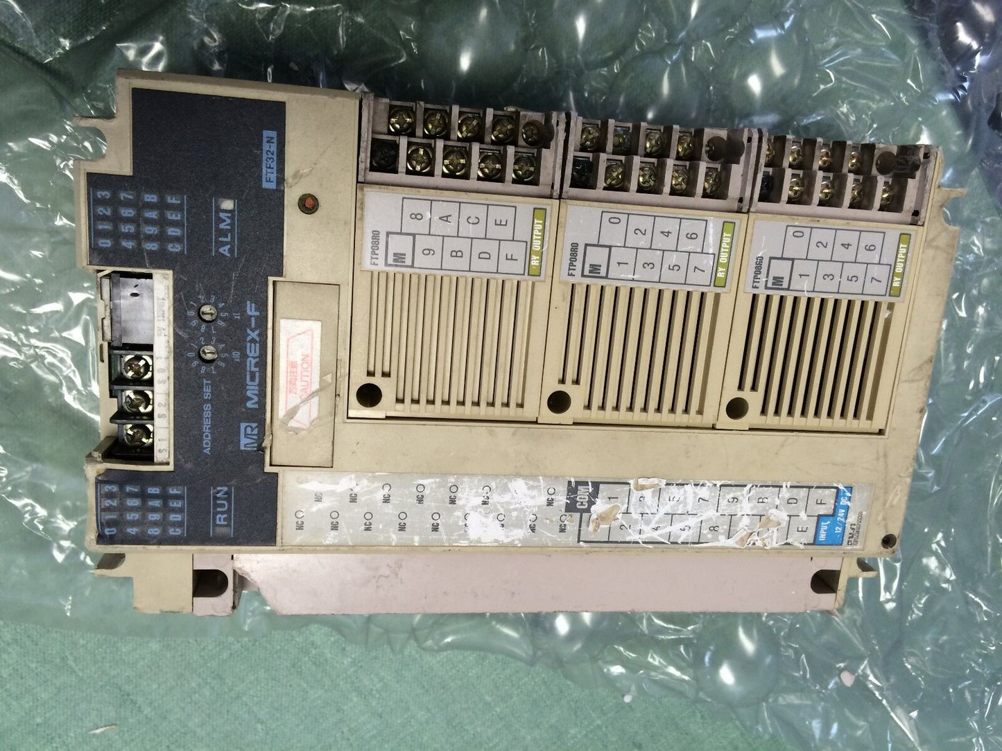 Fuji Electric Plc Module Mr Micrex-F, Ftf32x-N (Dirty And Scratched Surfaces),Cf