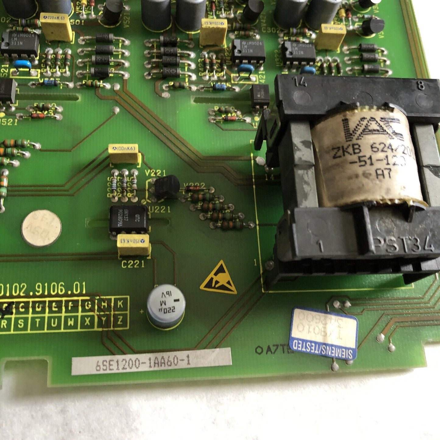 Siemens 6Se1200-1Aa60-1,Ge. 470102.9106.01,470102.0106.00,Sk