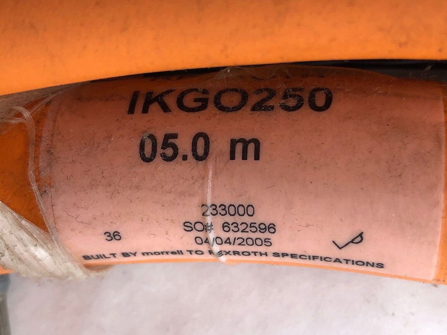 New Rexroth Ikg0250 Servo Encoder Cable,5Meter Length Ikgo250,05.0 M,E140404,Ak
