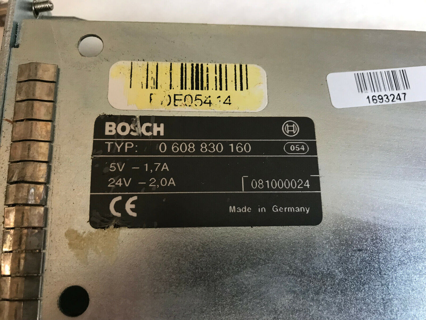 Bosch 0 608 830 160,Rexroth 0 608 830 160,Se301 Tightening Controller,So,Ha