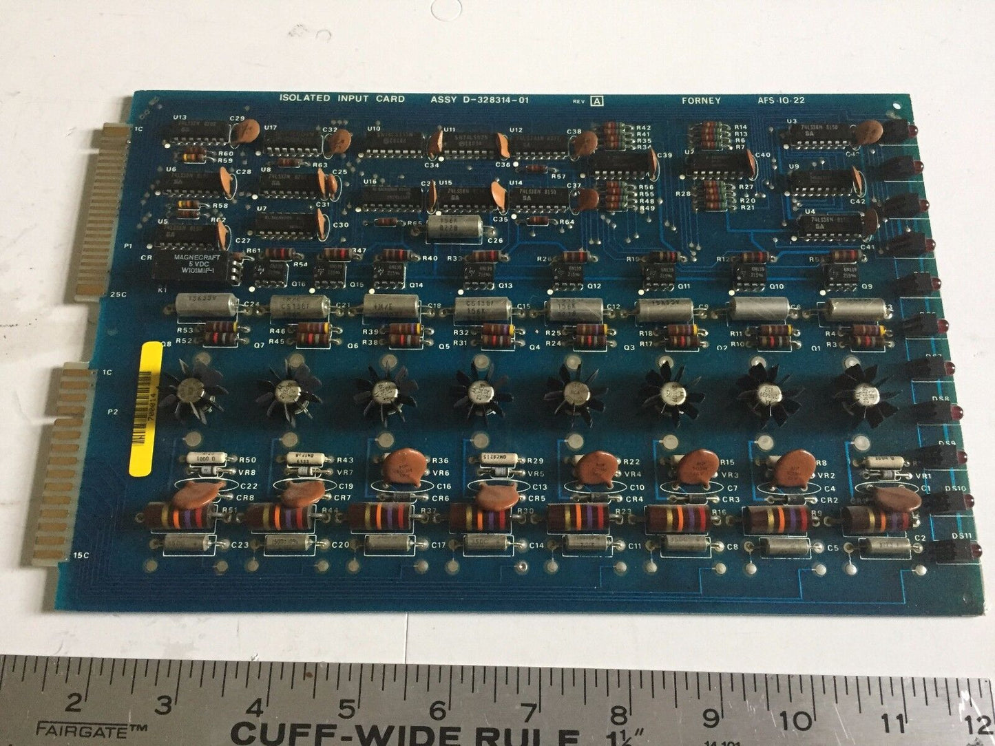 Forney D-328314-01 Isolated Input Card,Afs-10-22 Pc Board 32831401,Db