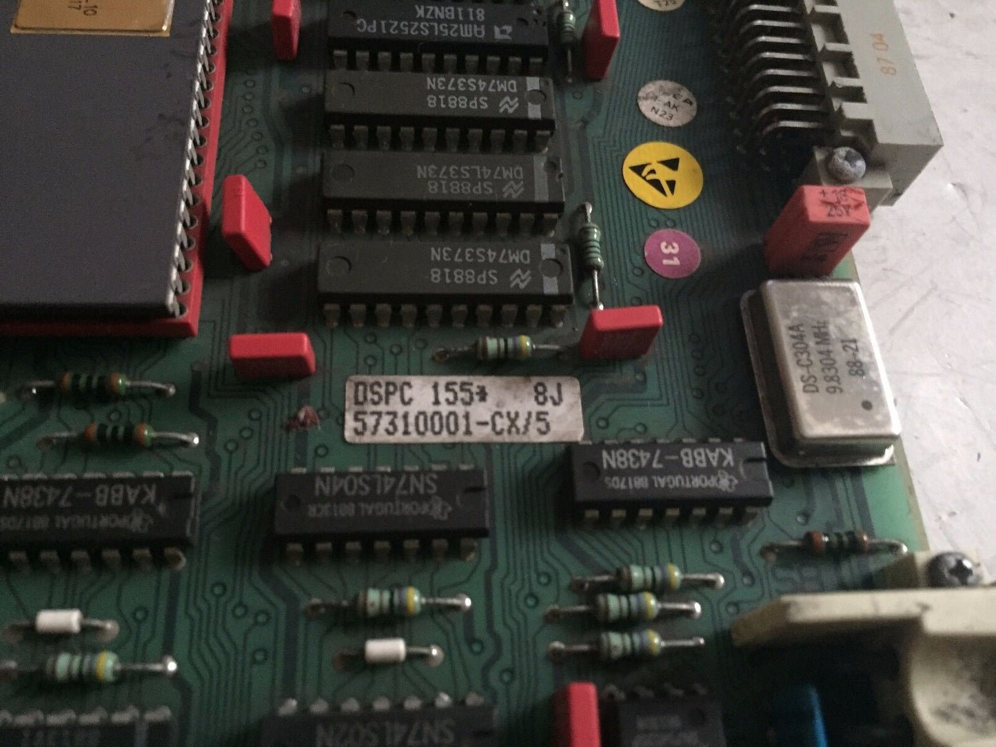 Abb Dspc155 57310001-Cx/5 Cpu Module Board,Abb 57310001-Cx/5,Ed