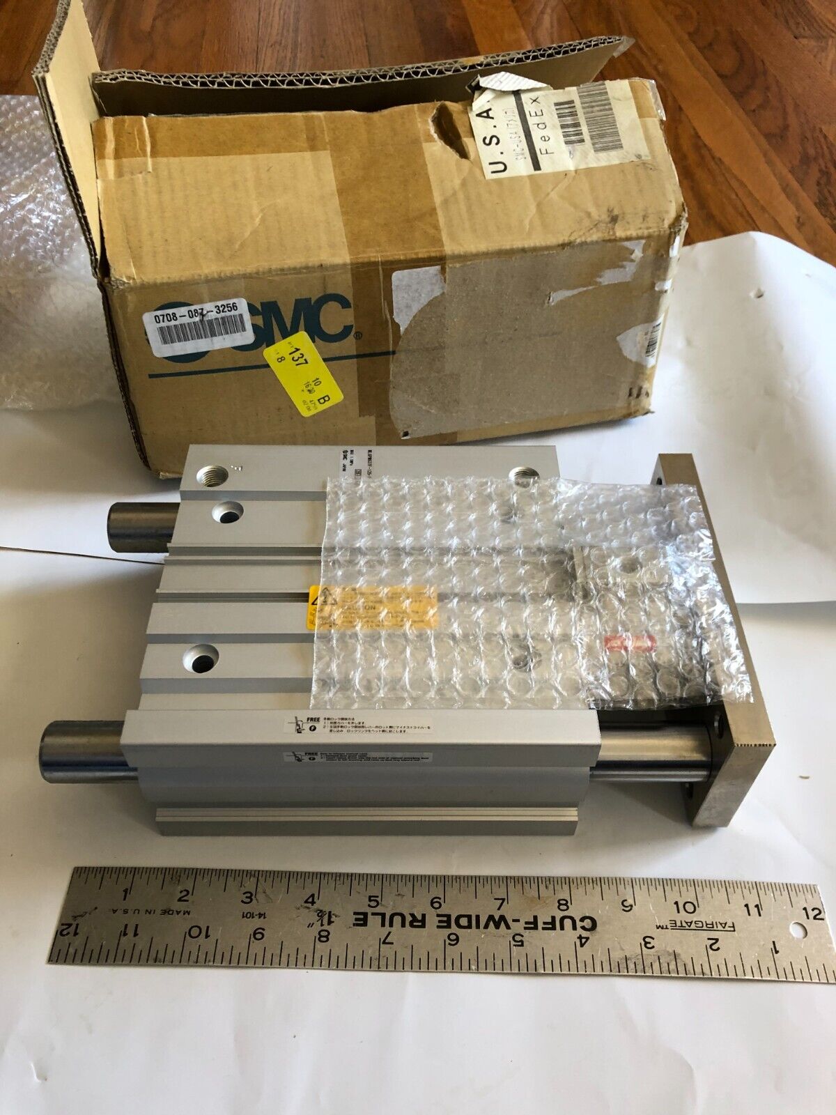 New Smc Mlgpm63tf-125-F Slide Cylinder,Smc Mlgpm63tf 125 F,An
