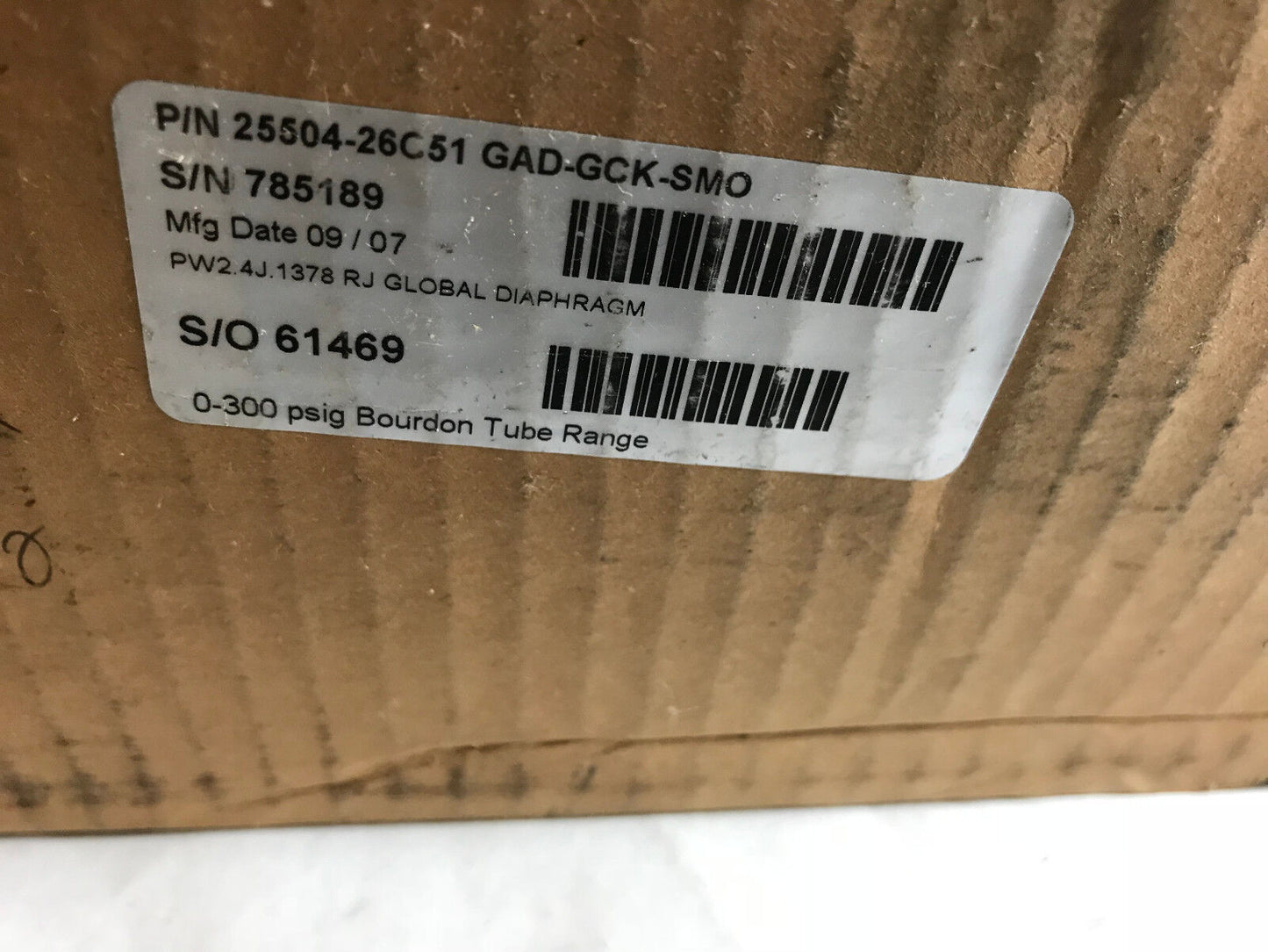 3D Accu-Drive 25504-26C51 Gad-Gck-Smo Diaphragm Rj Global Pw2.4J.1378,C4401,Ah