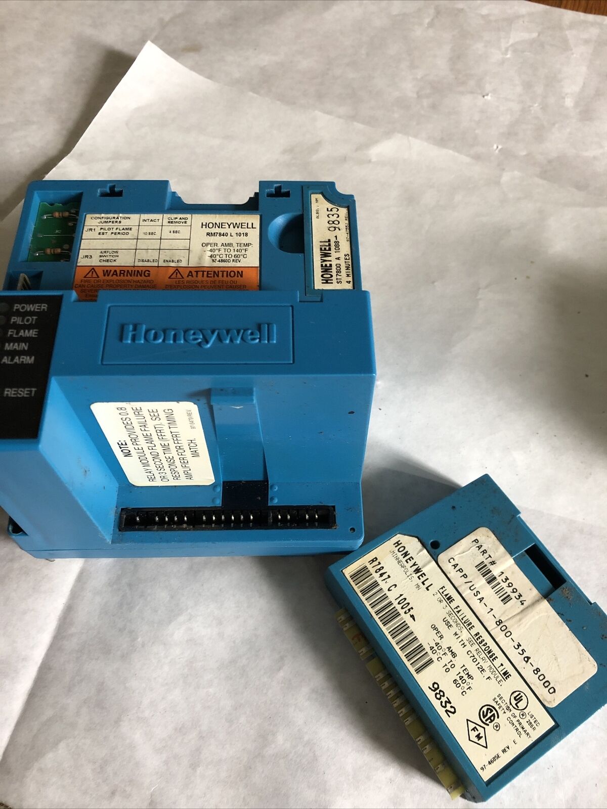Honeywell Rm7840 L1018,Rm7840 L 1018,St7800 A 1088,R7847 C 1005,Q7800 A 1005,Eg