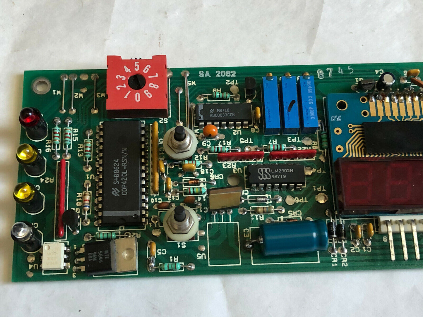 Lamarche Sa 2082, Uticor Sa 2082 Pc1135 Rev A Circuit Board,Fj