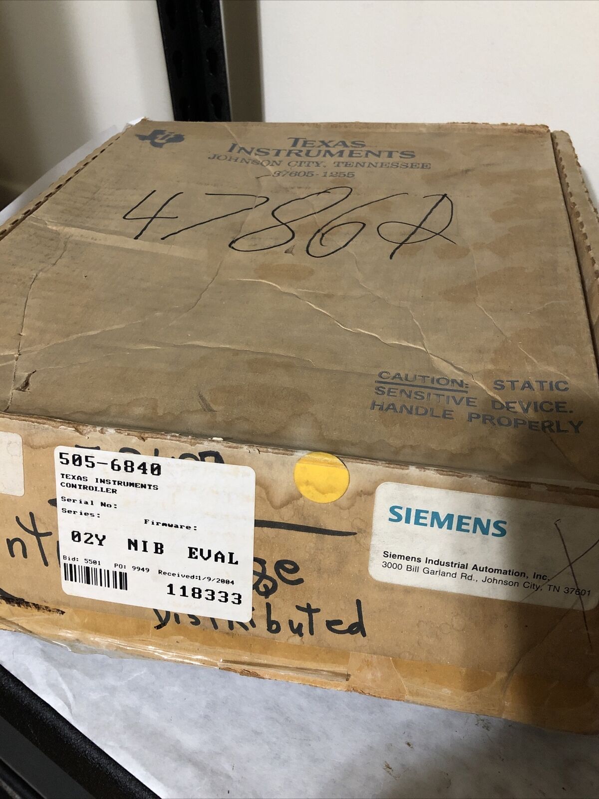 New Siemens 505-6840,Texas 505-6840 Plc Remote Distributed Base Controller,Fc,Sk
