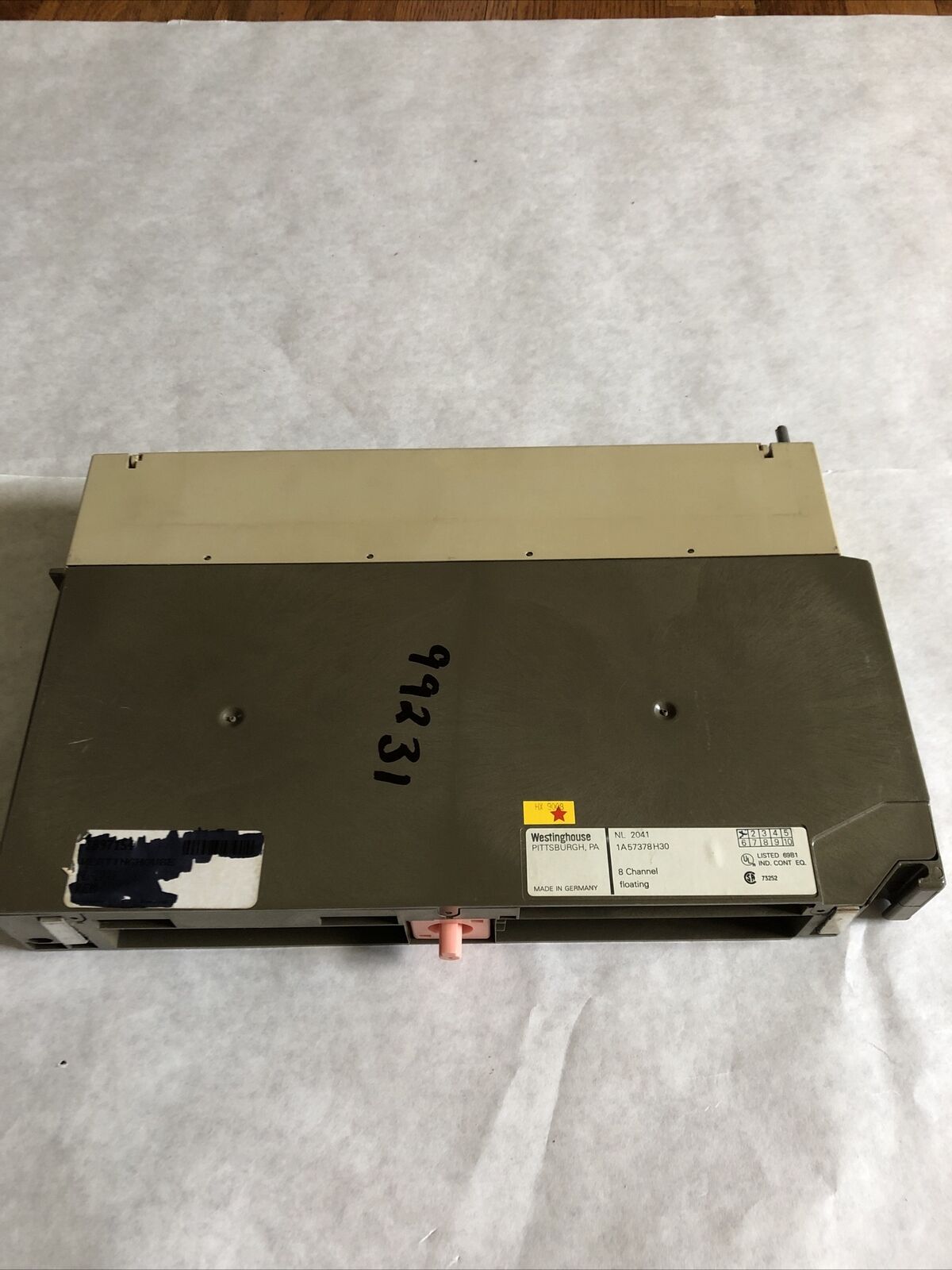 Westinghouse Nl-2041,6Es5460-7La12, 1A57378h30, 8Point Floating,Cx