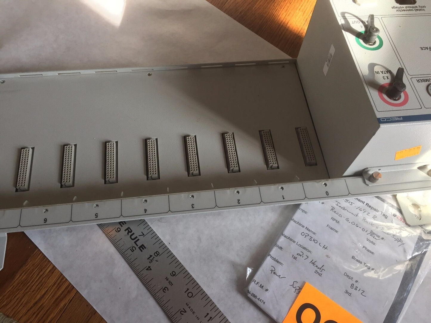 Indramat Reco Reco-G.06/01-Fw,Interface Rack,Indramat Fwa-Reco**003-11Vrs-Nn,Be
