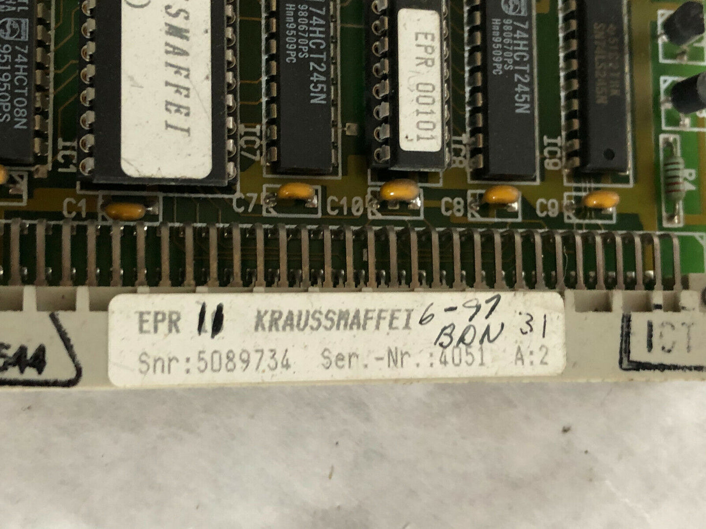 Krauss Maffei Epr100 Ae1rbs,Ae1rls,Kraussmaffei Epr 11,Epr 100,Dc