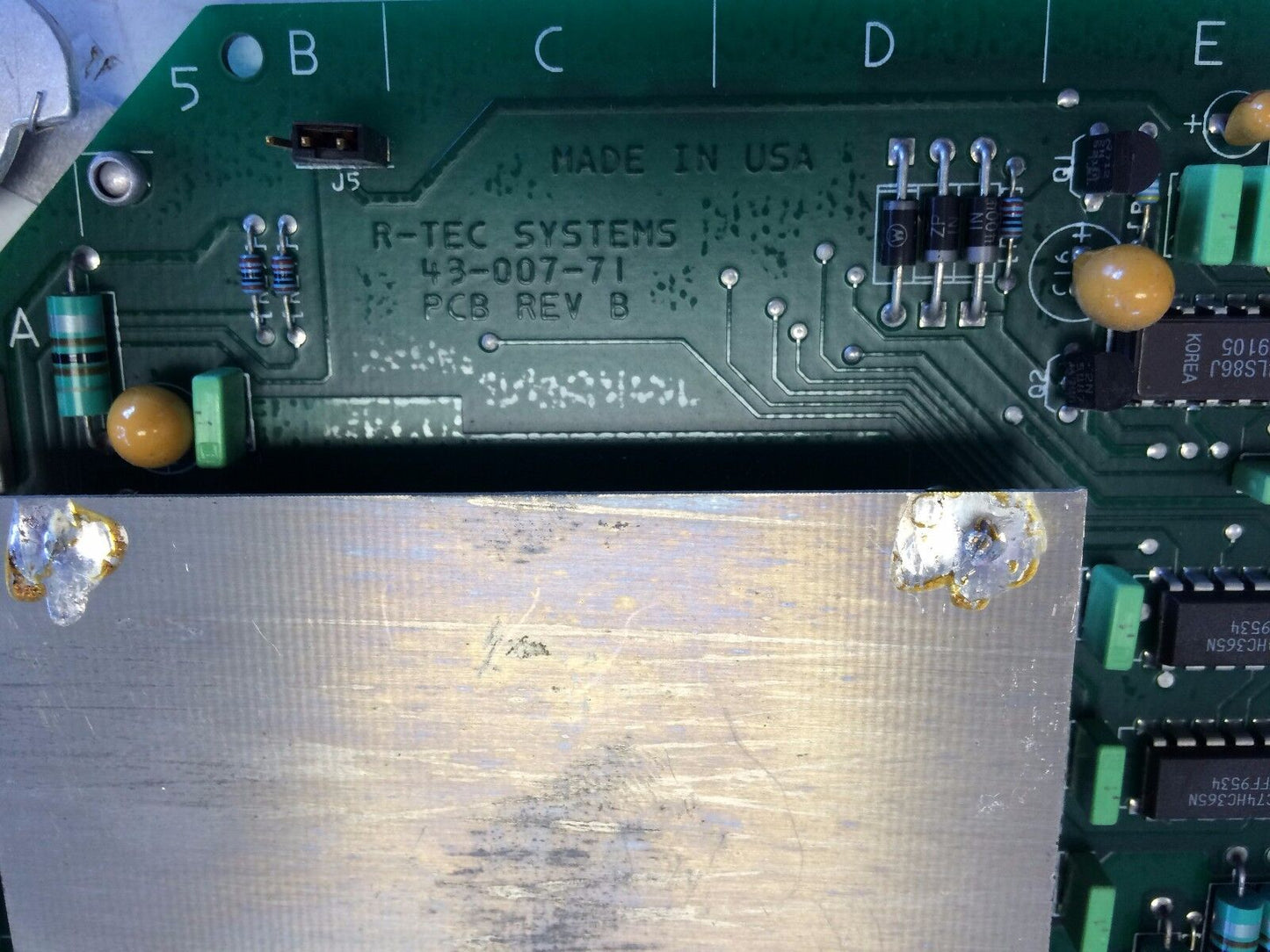 R-Tec Tru Rm1 C Cp,43-007-71, 43-007-7 I ,R-Tec Systems,S9cps102ac,Sk,Cf