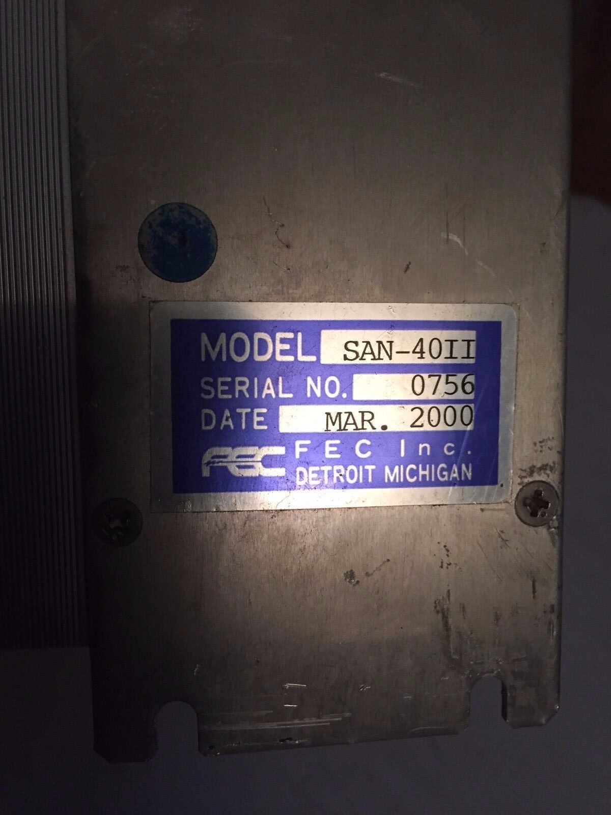 Fec San-40Ii,San40iim Axis Controller Ac200-220V Afc1500 San40ii,Bz