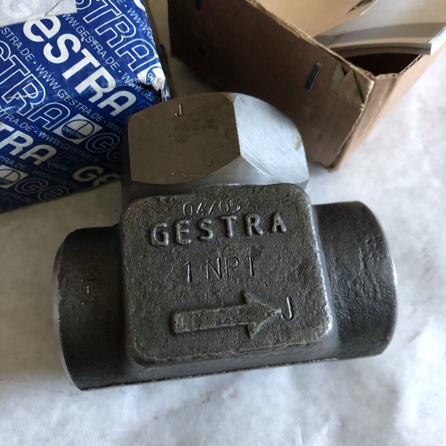 1” Gestra Dk 57H Dn 25 Flowserve Thermodynamic Steam Trap,Class 600,Ais1420,Bt