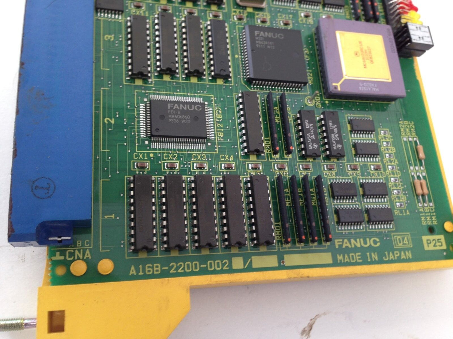Fanuc A16b-2200-0020/05C Base 2 Fanuc A16b-2200-002 Board,Dl