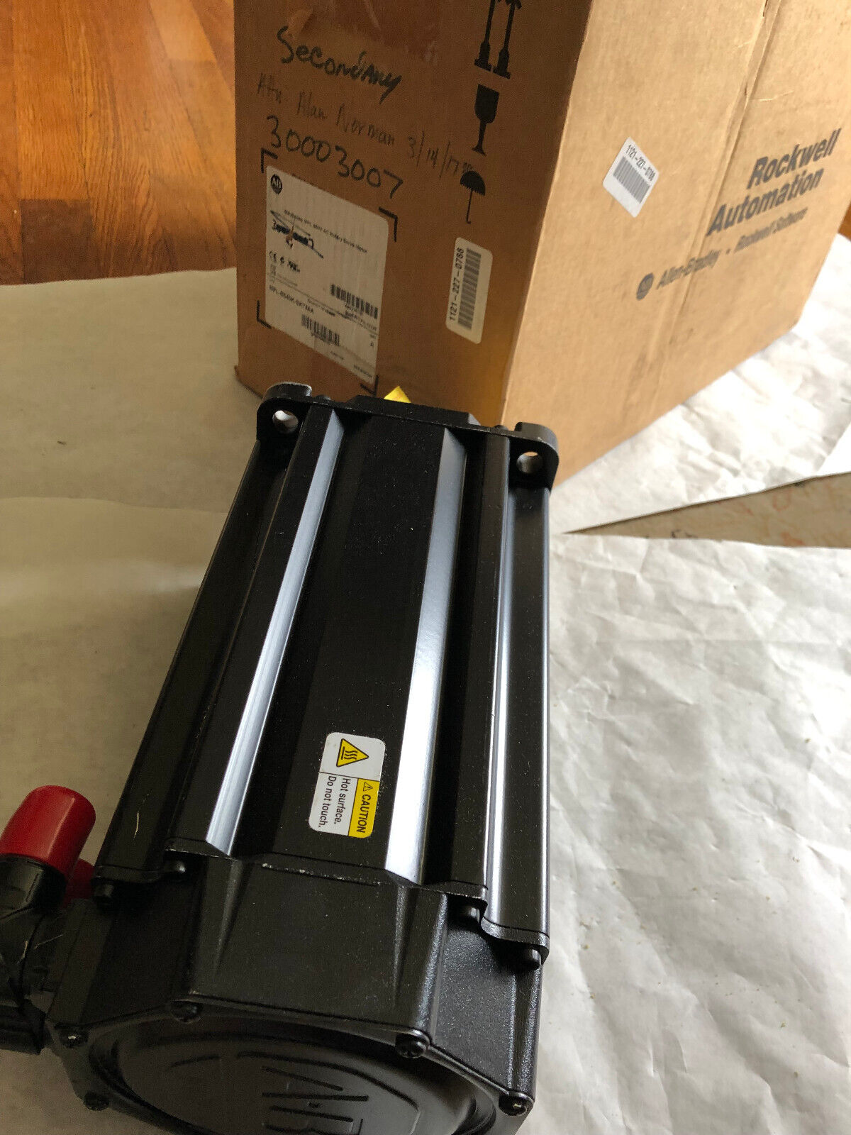 New Allen Bradley Mpl-B540k-Sk74aa Ac Rotary Servo Motor,4000Rpm,Mpl 480V Ac,Am