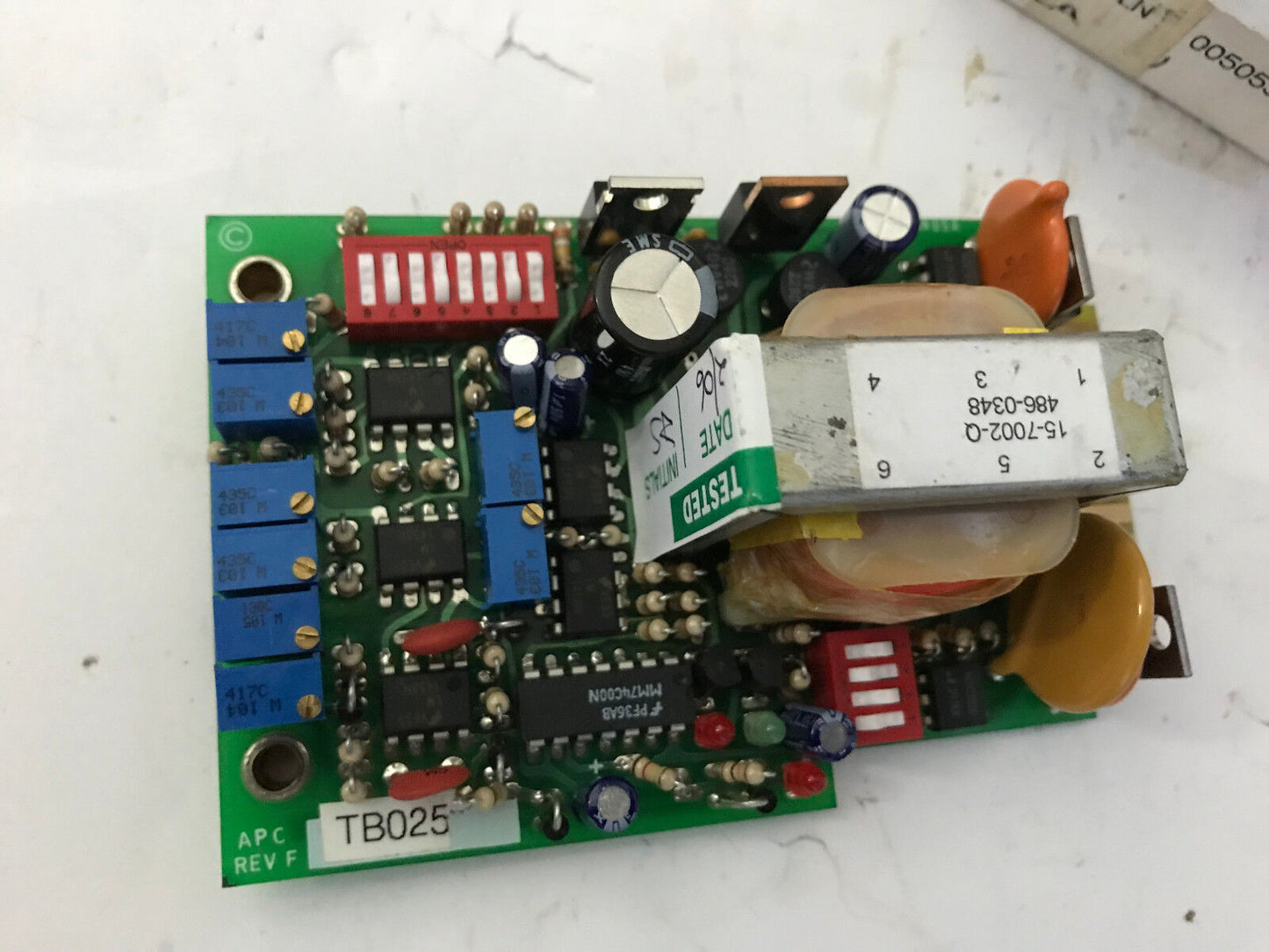 Bran+Luebbe Card,Apc Rev F,Circuit Board Spx Process Equipment 007070,Em