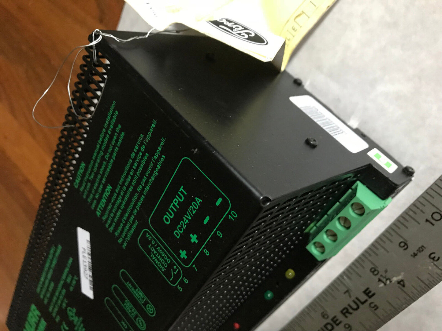 Murr Eletronik 85068 Switch Mode Power Supply,Mps20-3X400-500/24 Three ,Ek,Sj