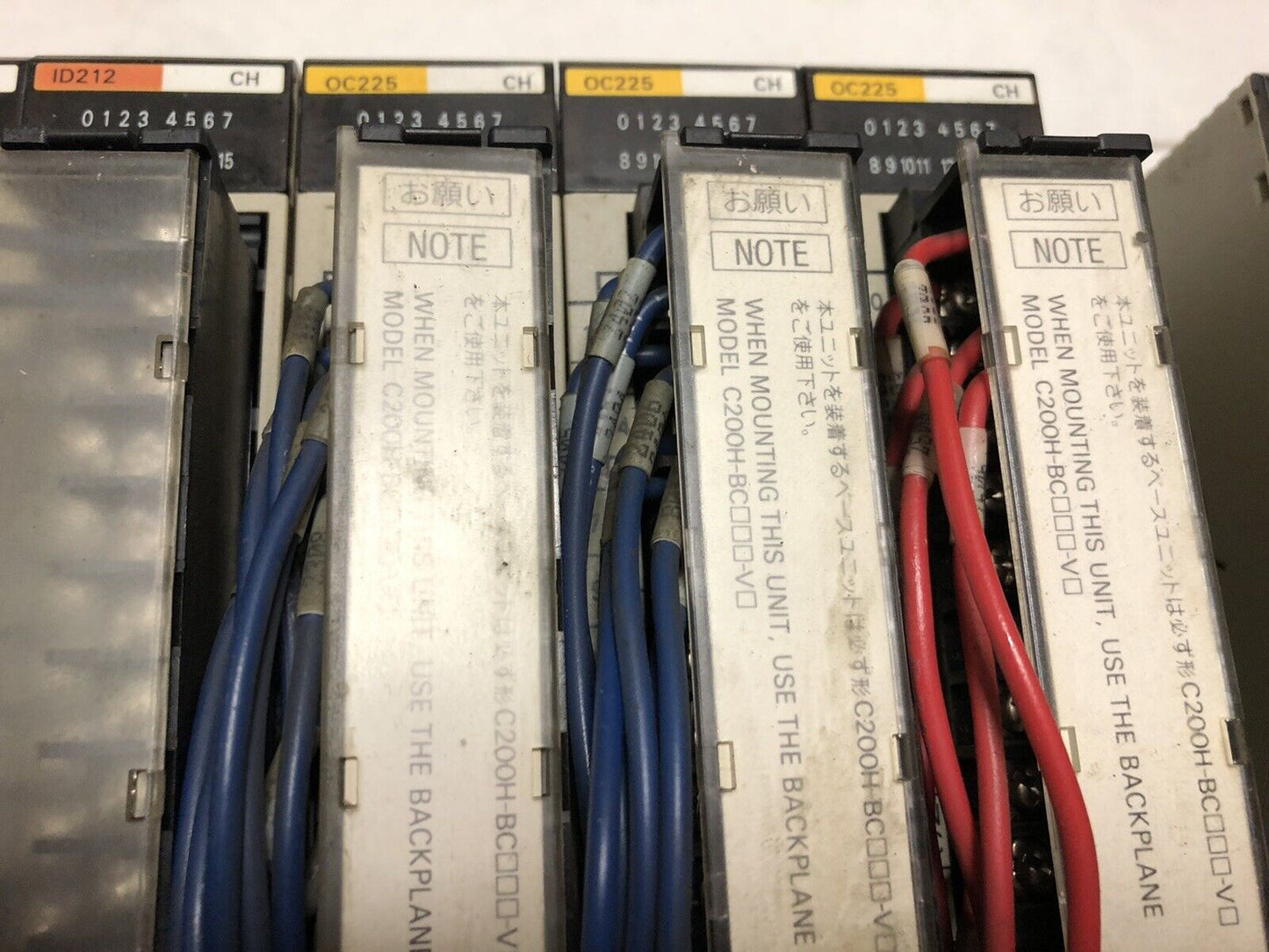 Omron Sysmac Cs1g,Cpu44h Plc Rack Pa204s I/O Power Supply,Nc413,Oc225,Id212,Ey