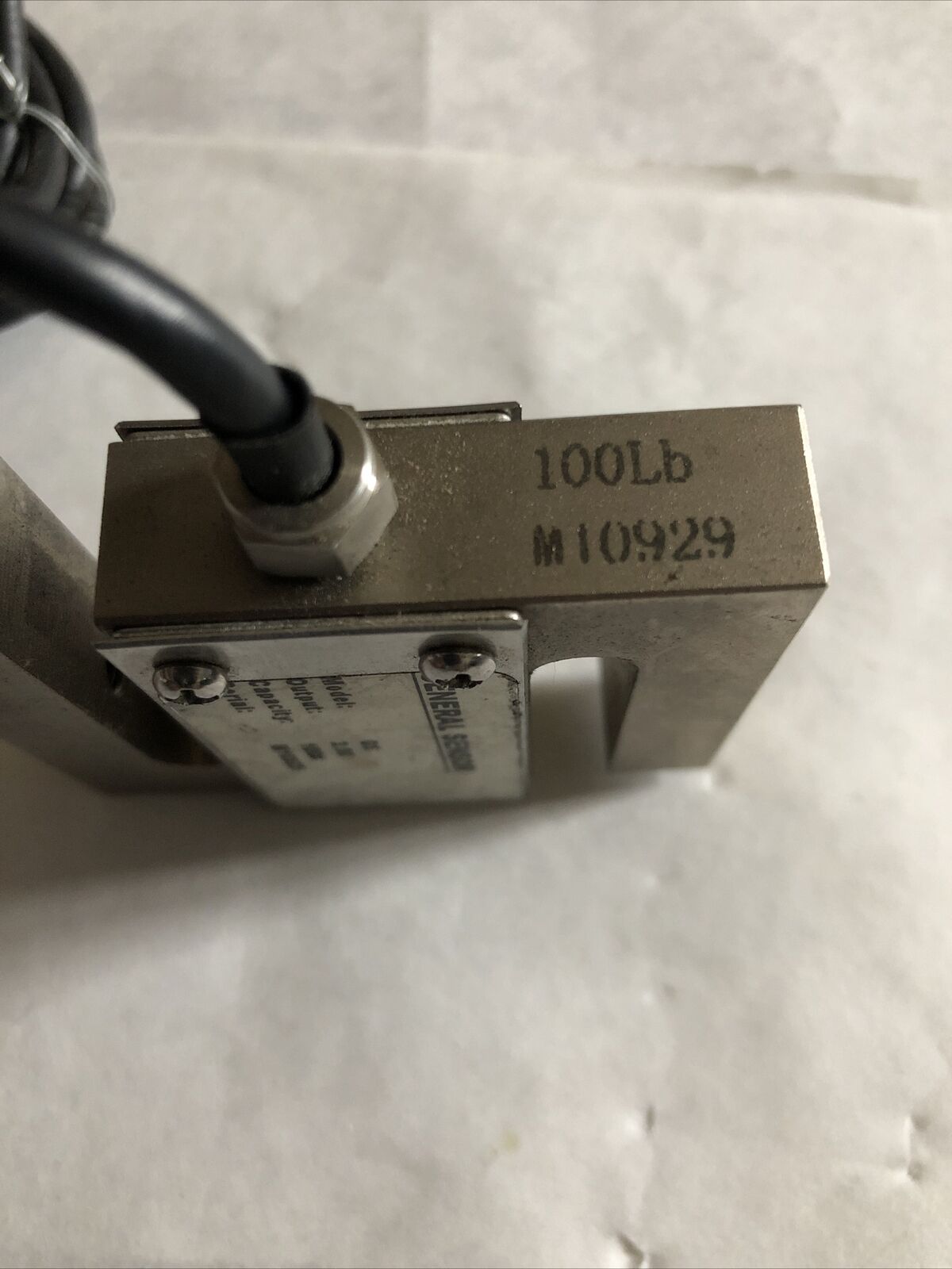 General Sensor Gs,100Lb M10929 Cell Sensor,General Sensor Gs-100# S,Bx