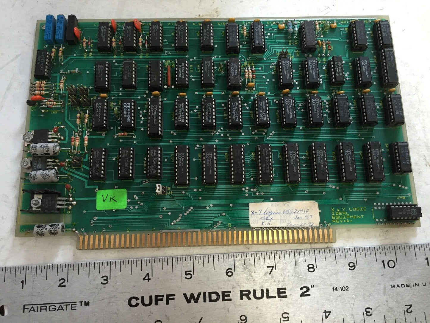 Ideal 6852Mif X & Y Logic Ideal Equipment Rev A2 X-Y Logic Board,Sa