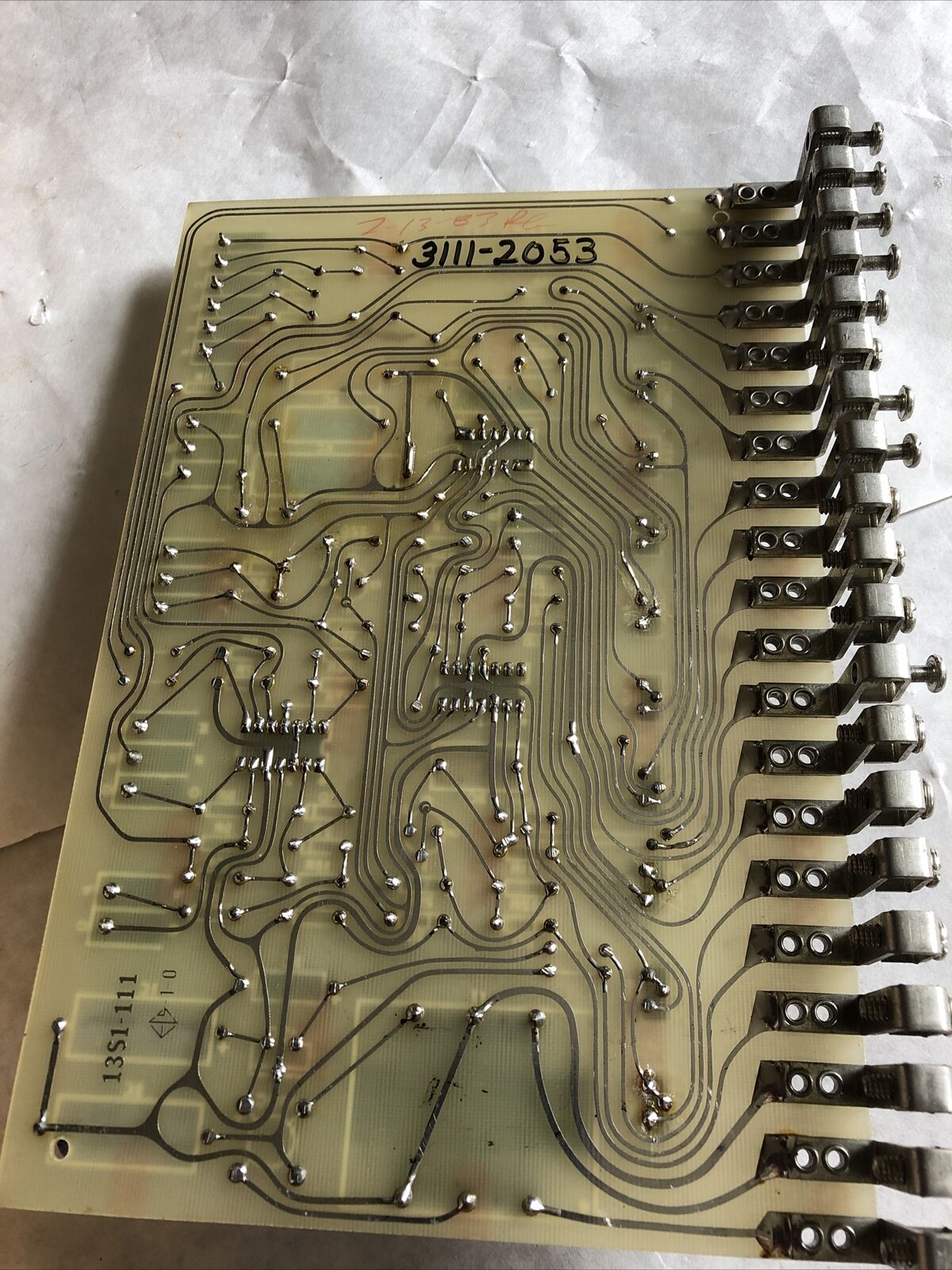 Electro Flyte 12M3-111 Bomac Pc Control Board,13S1-111,3111-2053 ,Fm
