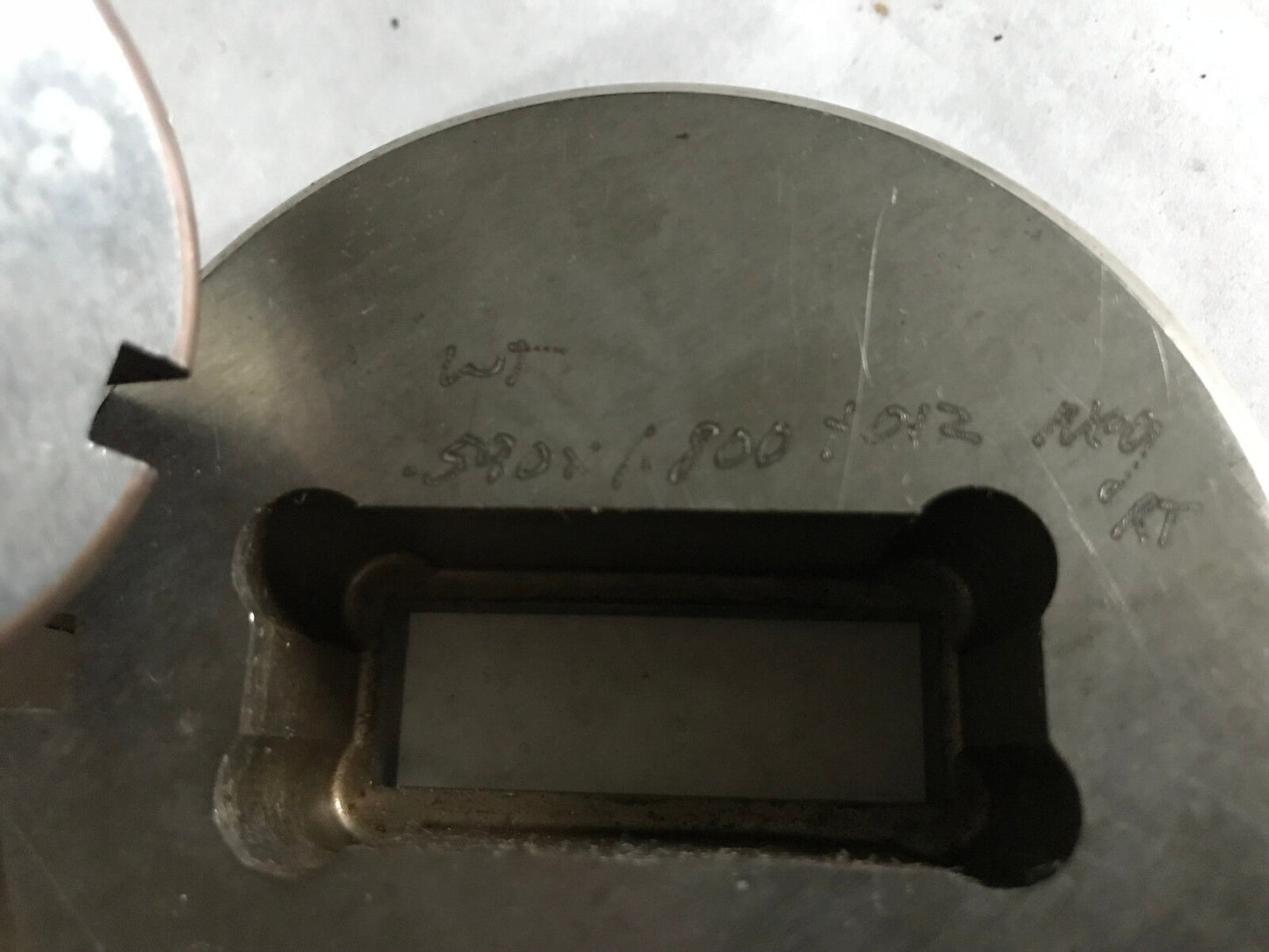 Wilson Wt .590X1.800 Rectangle Thick Turret Punch Die ,Ep