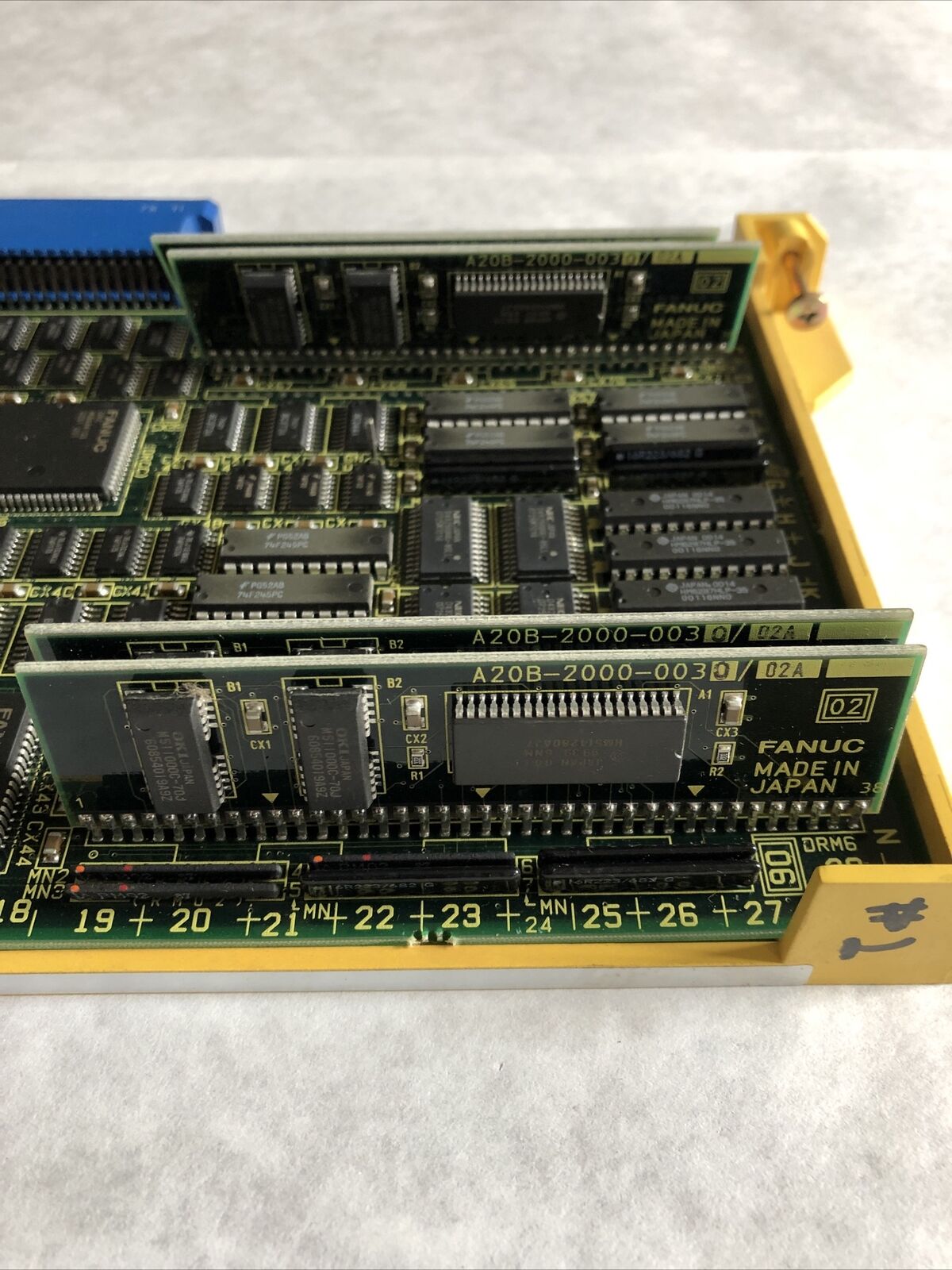 Fanuc A16b-2200-0140/16E Base 2 (Sub Cpu) 800003 Board,A20b-2000-0030/02A,Fk