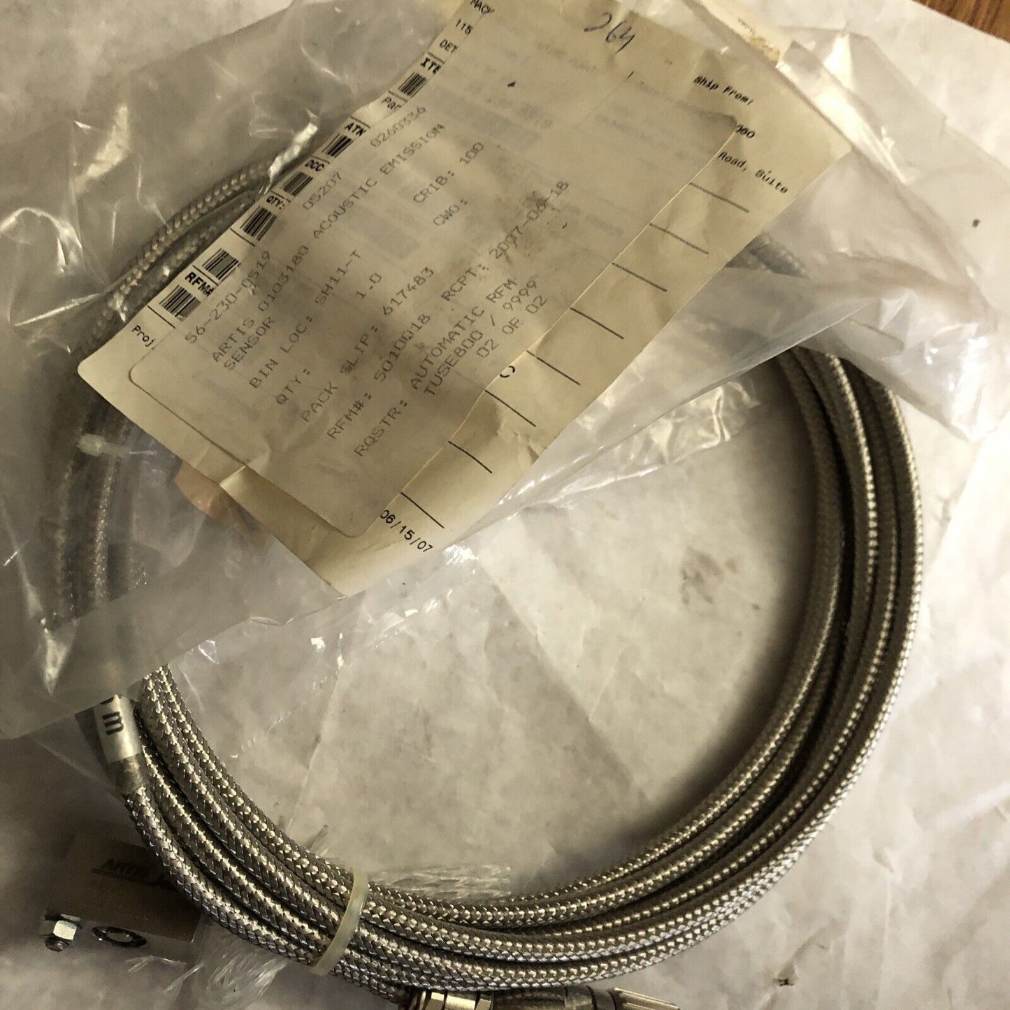 New Artis Ae-C 0103180 Acoustic Emission Sensor, 5-Meter Cable Length,Aec,Ay