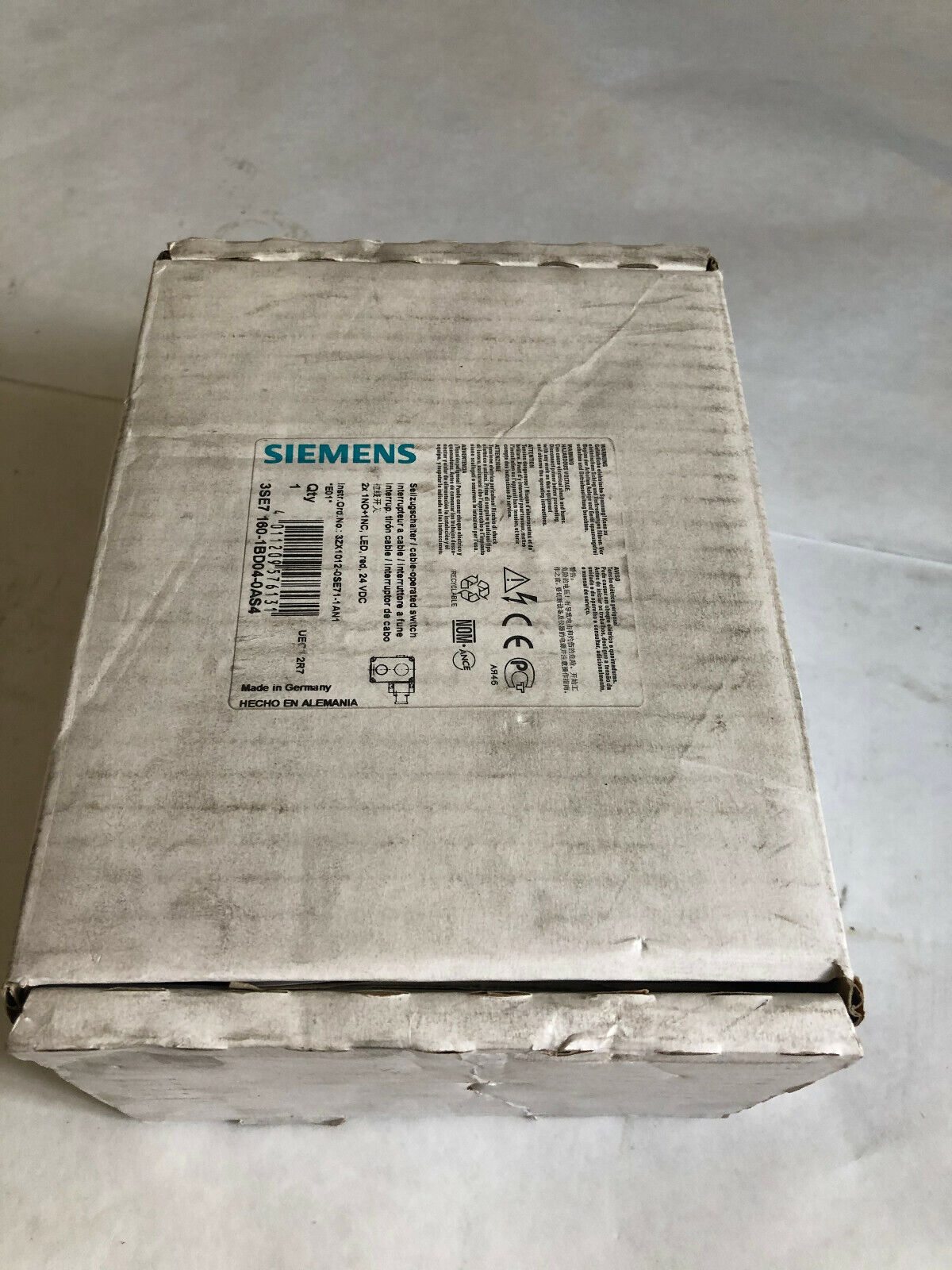 New Siemens 3Se7 160-1Bd04-0As4 Limit Switch 3Se71601ae000as5,Ak