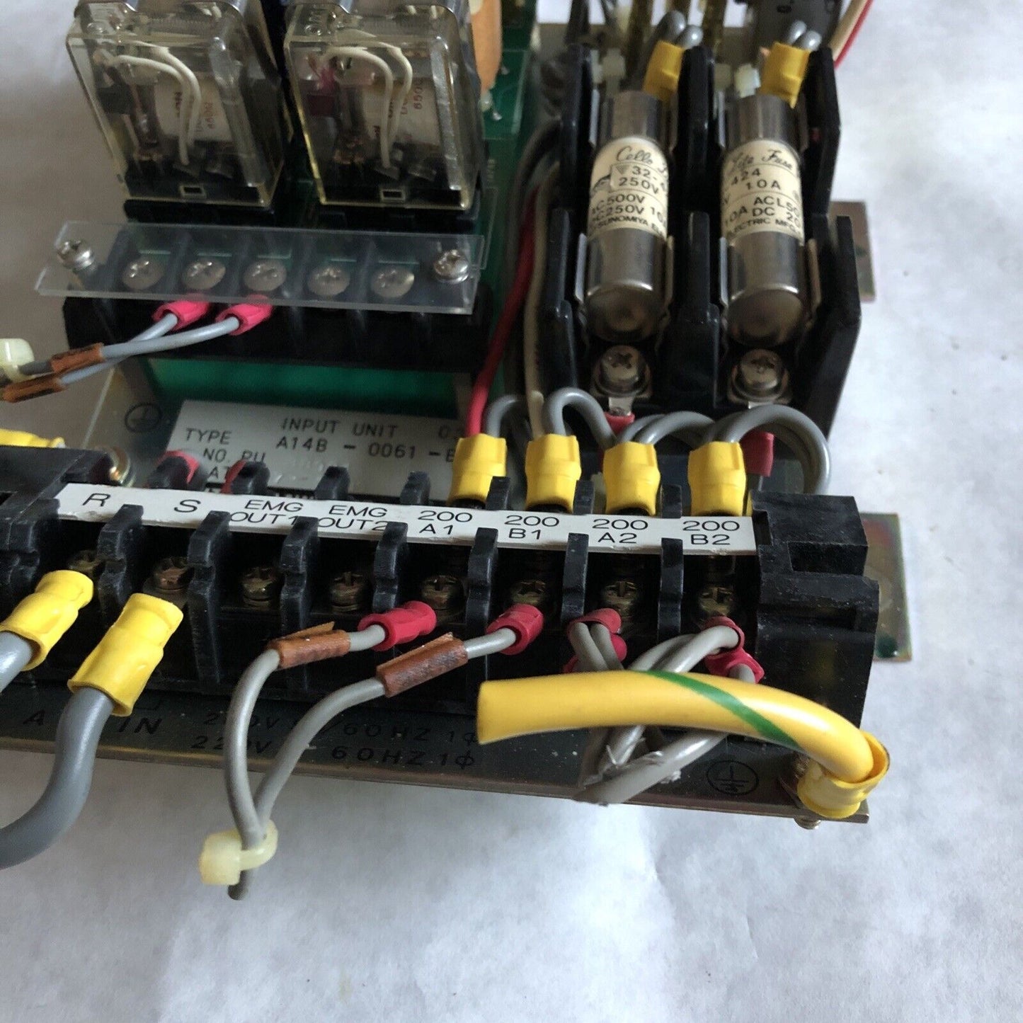 Fanuc A14b-0061-B103, A20b-0007-0340 / 04A Pu84468 Cnc Input Unit,Bb,Dc