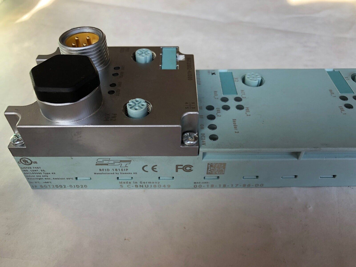 Sst Rfid-181-Eip Etherne Sc-C7tw6574 S C-Bnuj8049,6Gt2002-4Jd00,6Gt2002-0Jd20,Cf