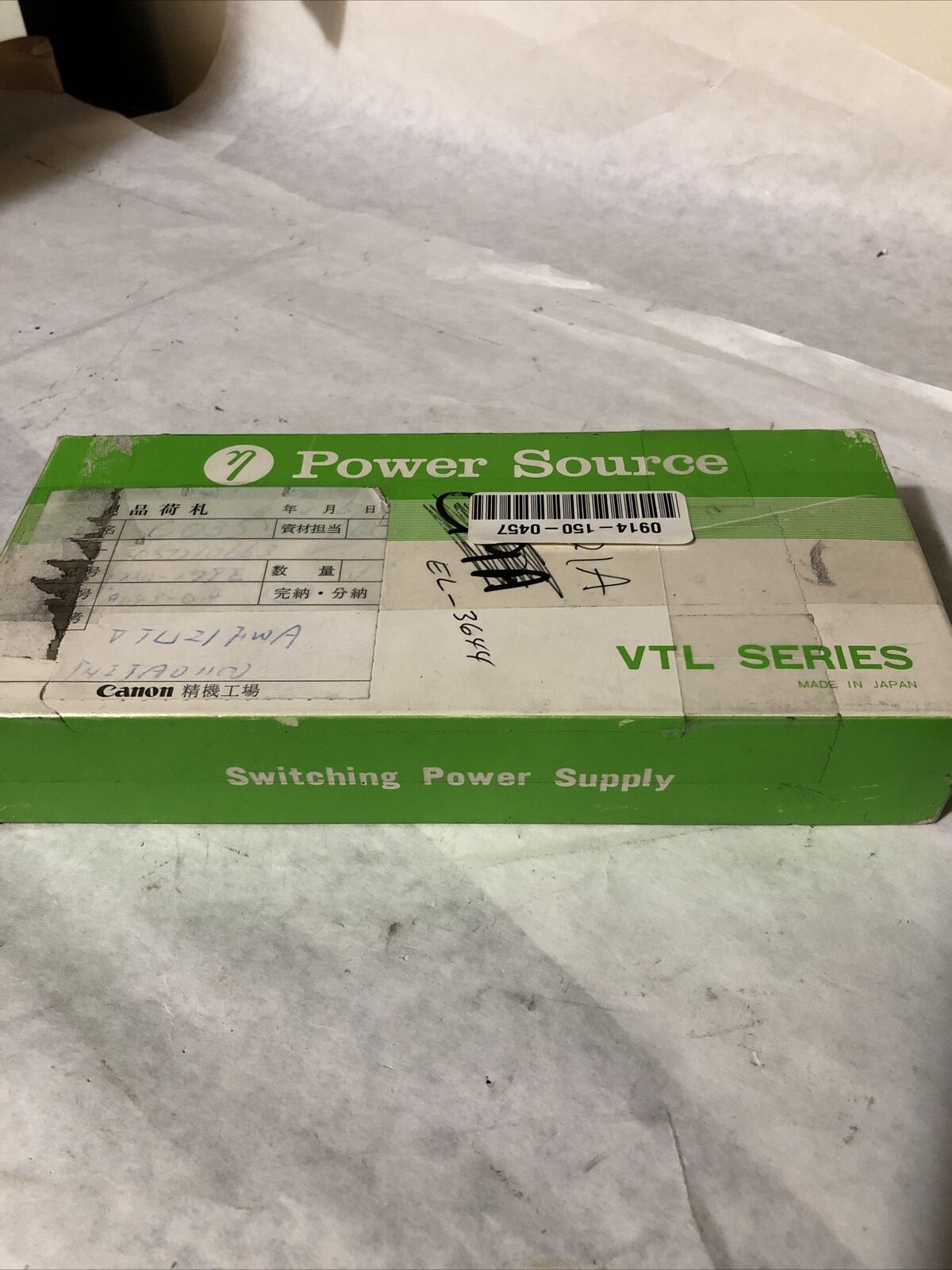 New Power Source Vtl21fwa Power Supply, 90-132 Vac,Br