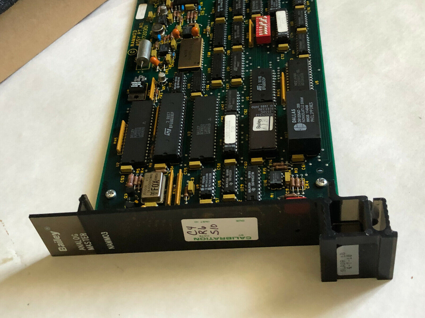 Bailey Namm03 Master Module Analog Master Net 90,6637203D1,663703Di,P0915gc,Sg