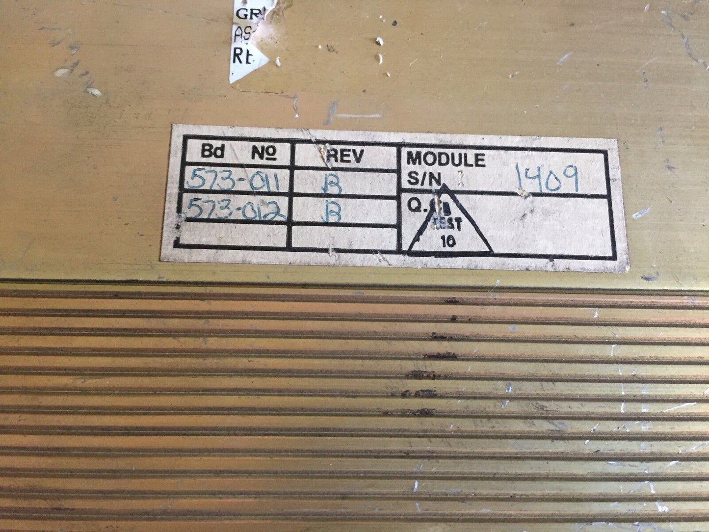 Gould B573 010,Gould As-B573-010,Input Analog 984 Series 0-10V As-B573-010,Ev