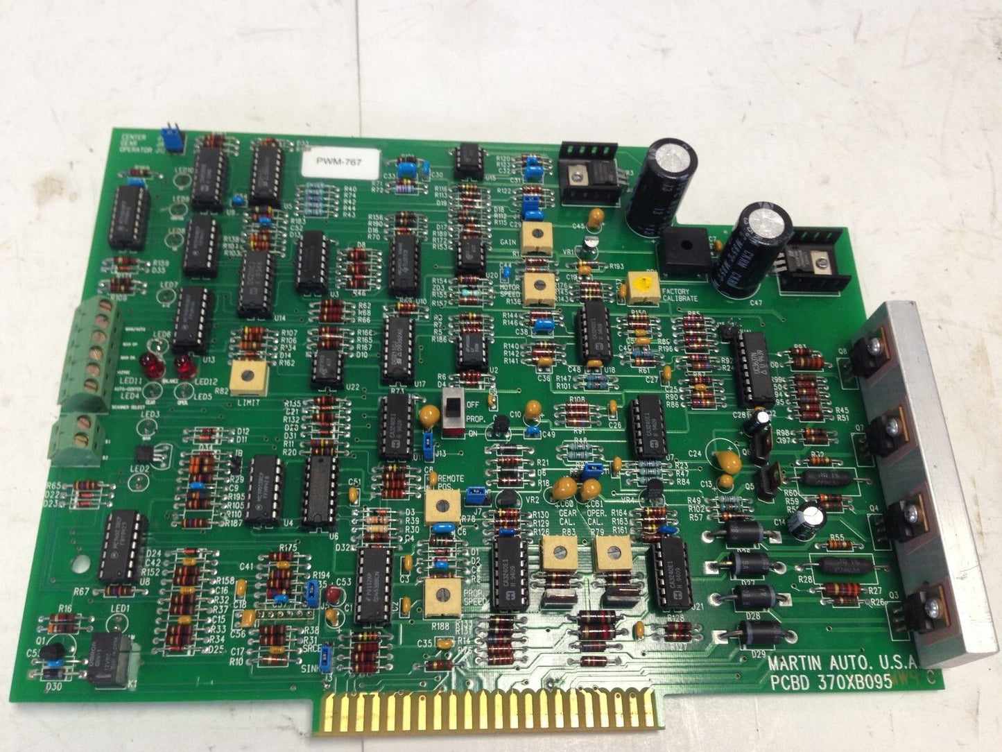 Martin Auto Pcbd 370Xb095,Pwm-767 Pcb Board,Fb