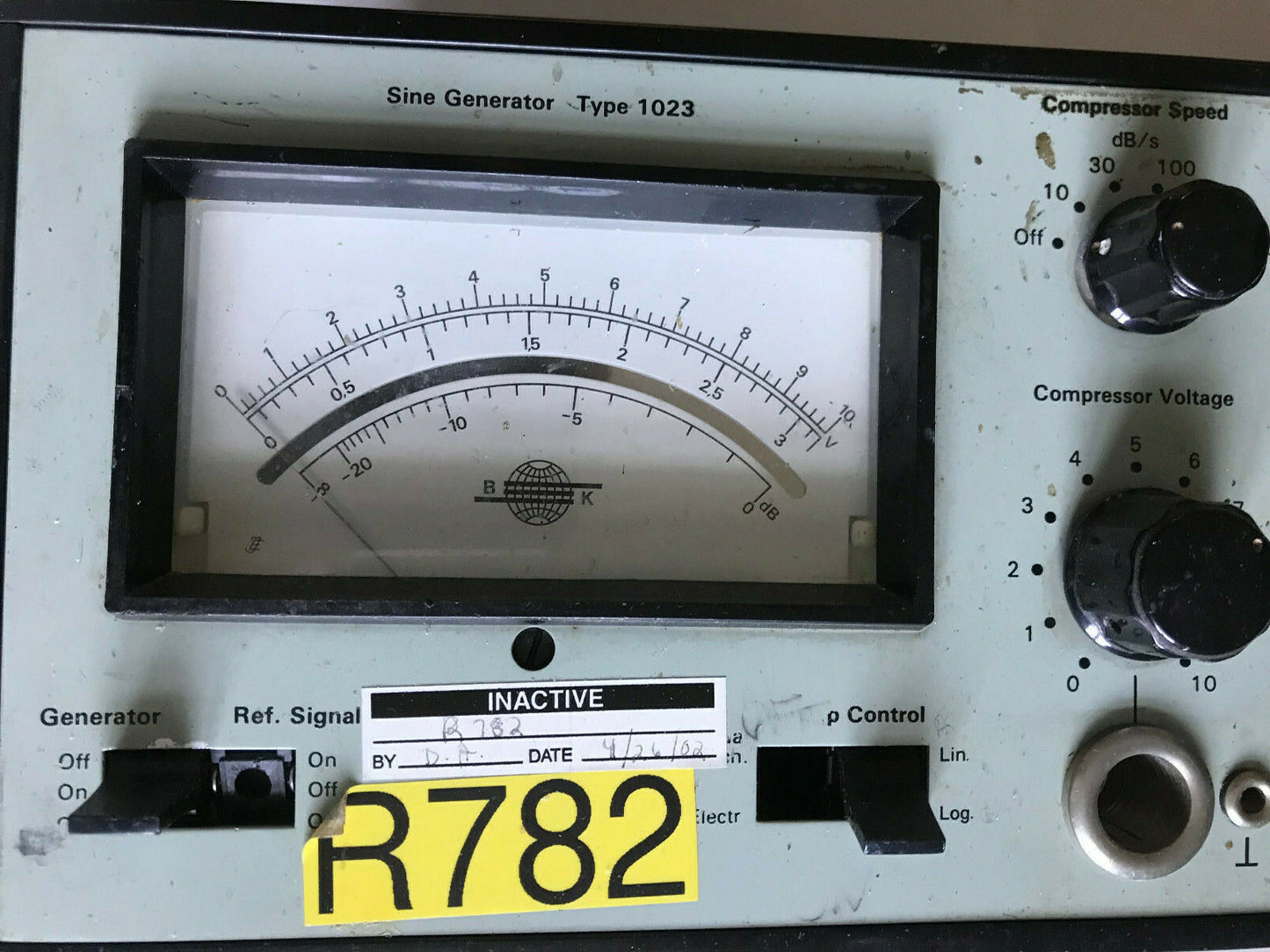 Bruel & Kjaer 1023,B&K Type 1023 Sine Generator 1023 Plc Controller,Ah