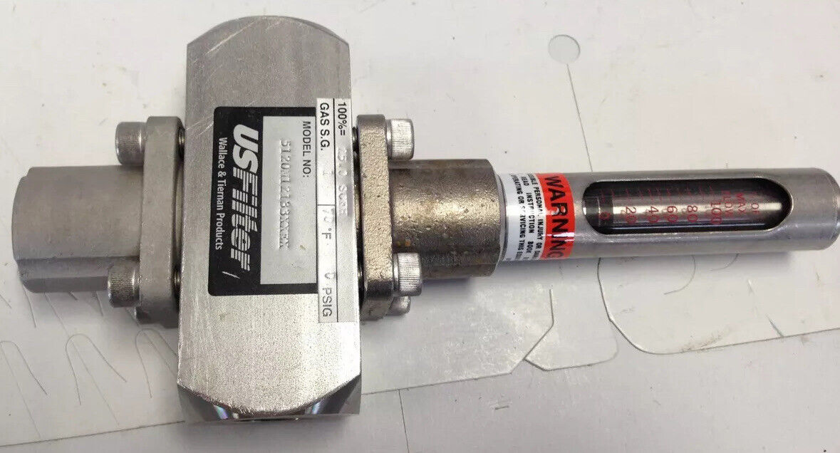 New Usfilter Us-Filter 5120M12133xxex Varea-Meter 3/4" Armored Purge Meter,Da