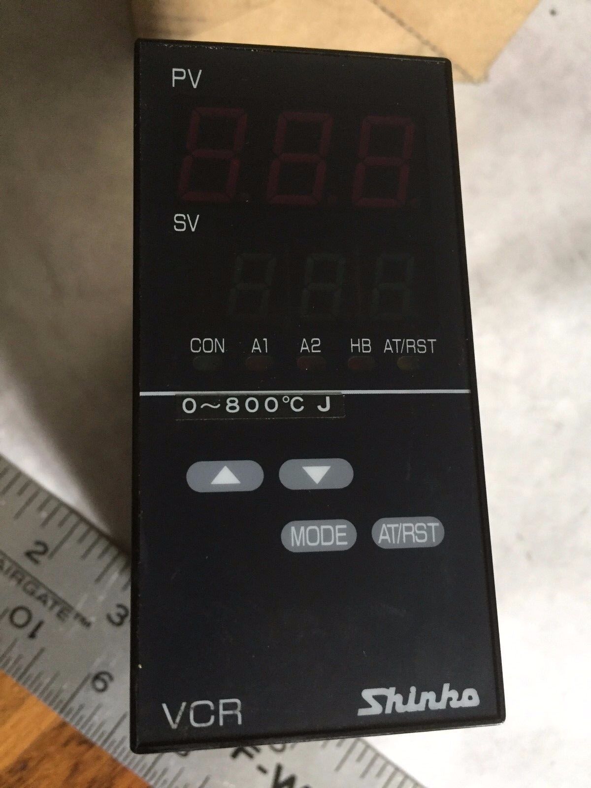 Shinko Vcr-132-R/E,Precision Vcr-138-R/E-F Temperature,Shinko Vcr,138-A/E F,Ea