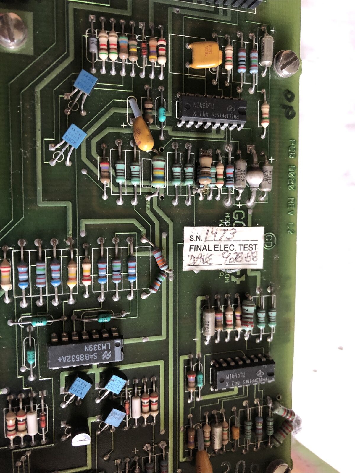 Gould As-9003-821,Pcb D020 Rev C2 Power Supply Modicon As9003-821,Ev