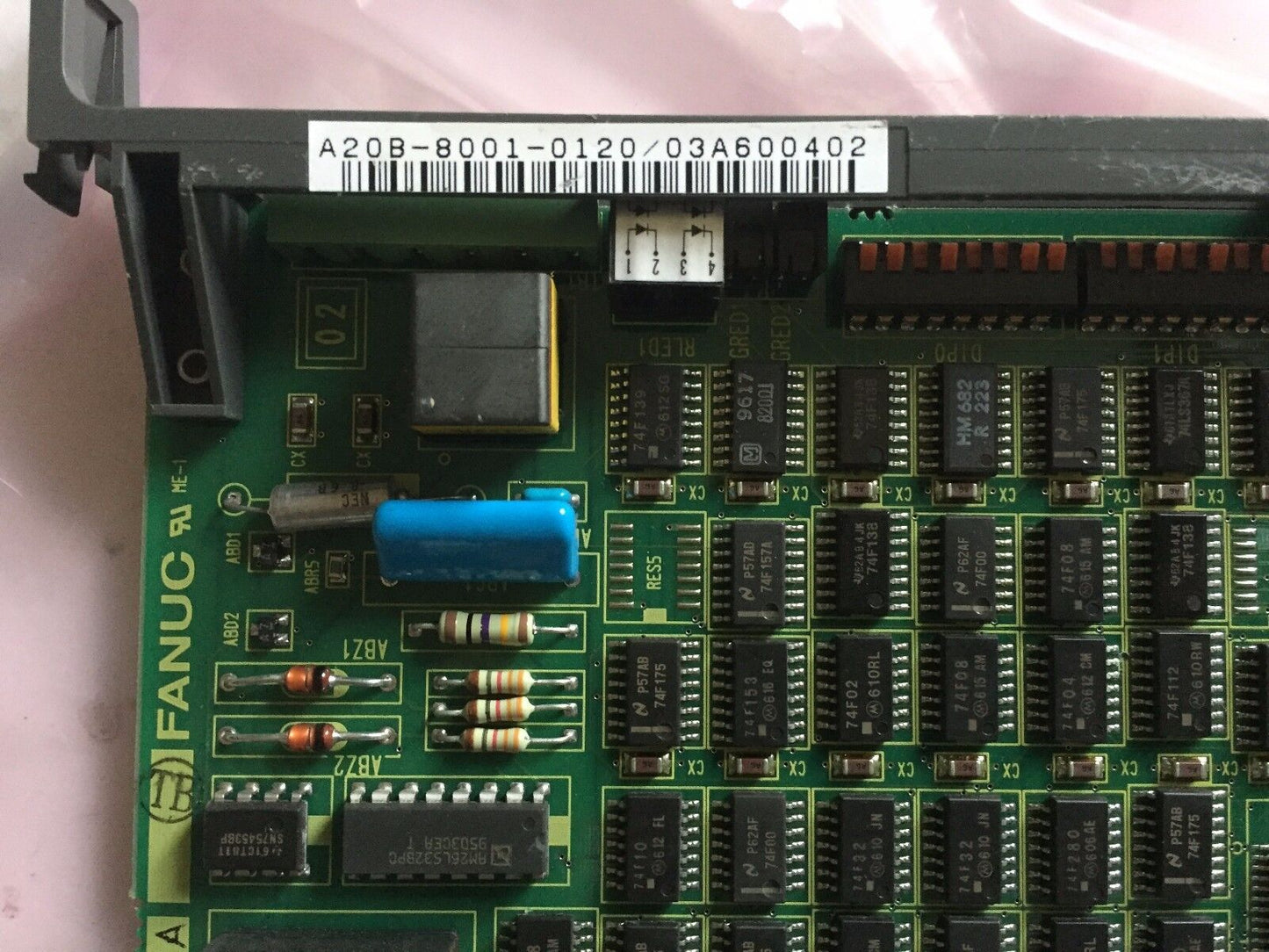 Fanuc A20b-8001-0120/03A,Fanuc A20b-8001-0120,A20b-1006-0220/01A,Ee
