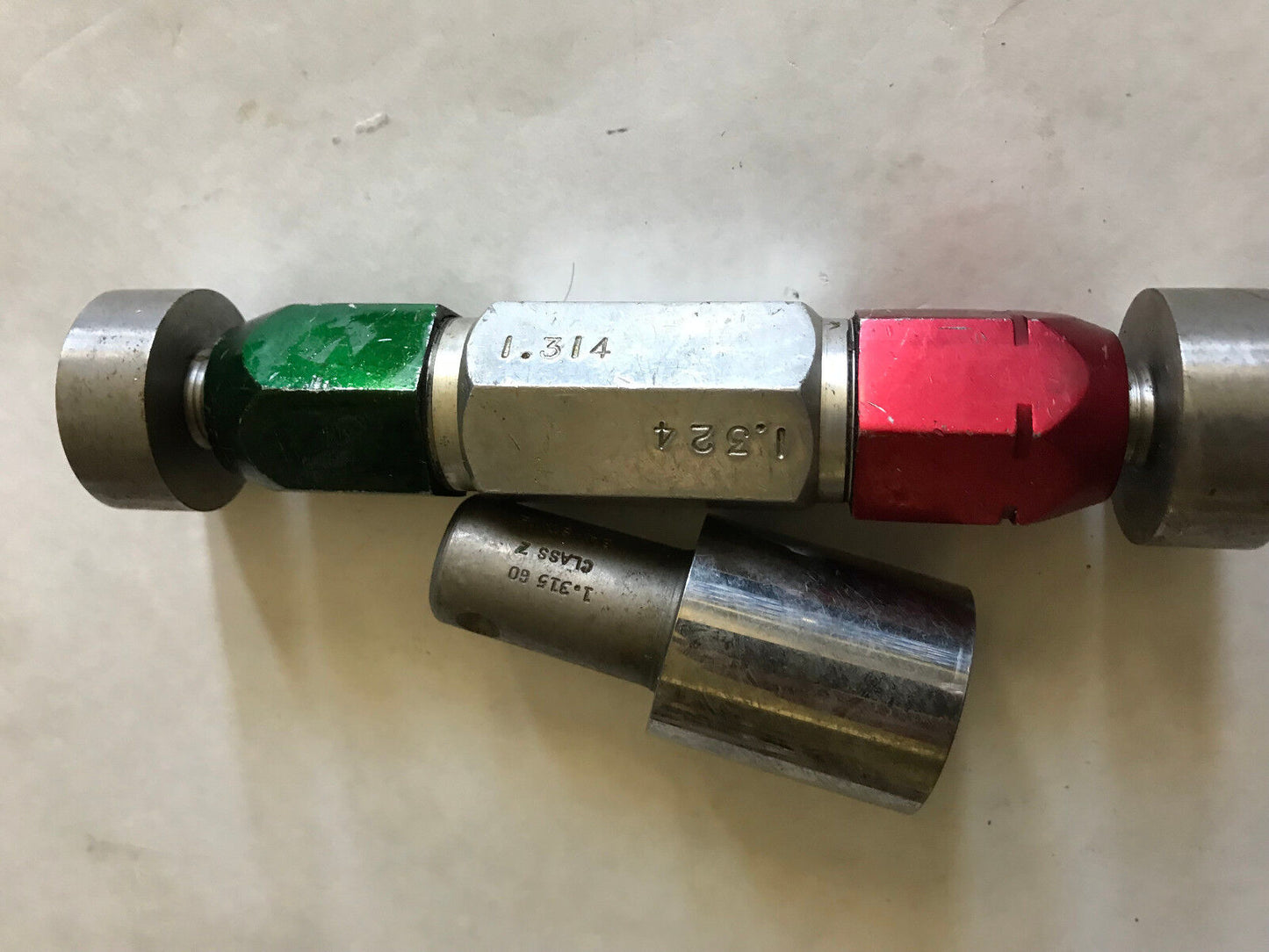 Dearborn Inspection Gage Go No Go Plug Gage 1.314, 1.324 ,1.315,Eq