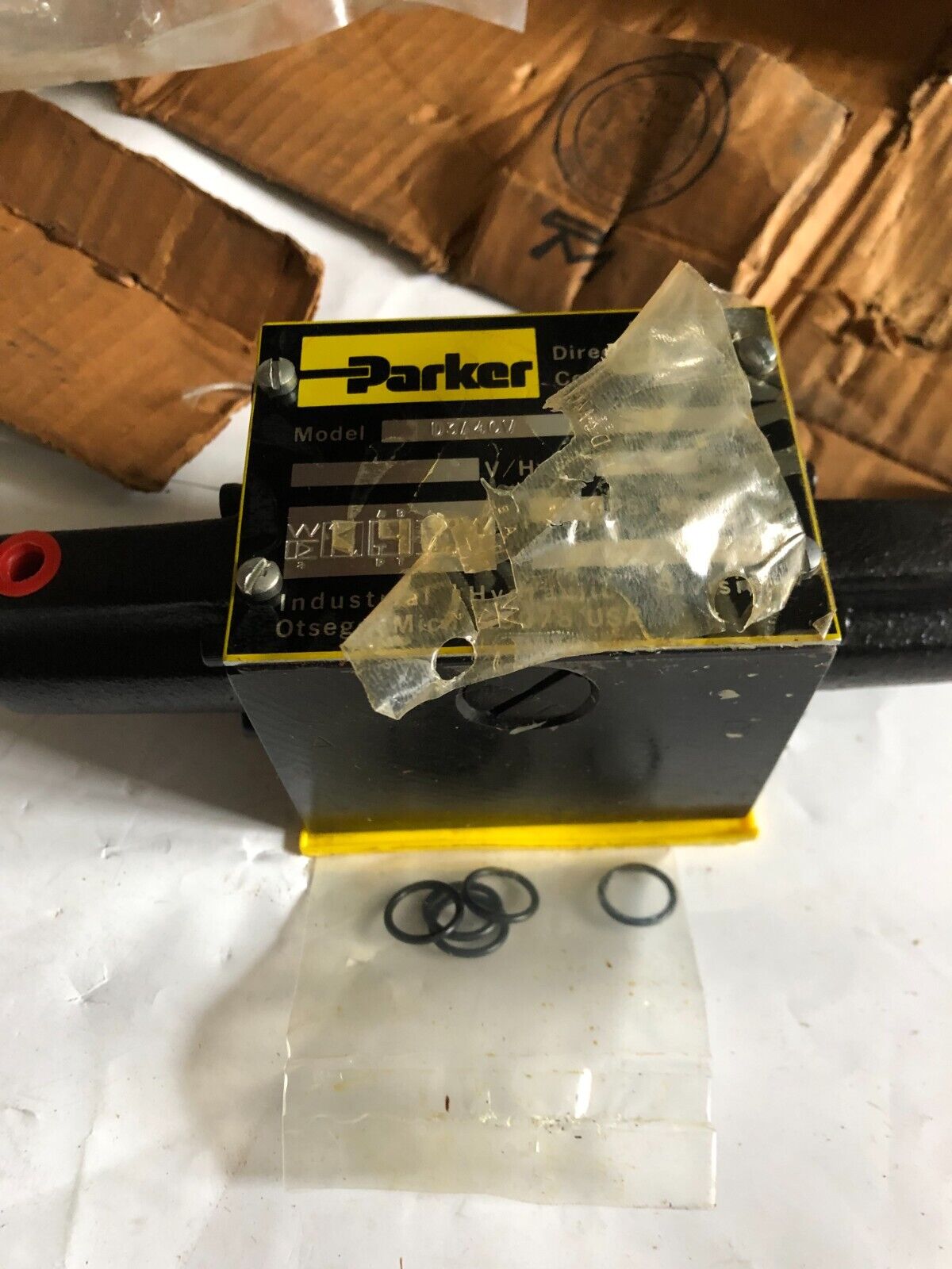 New Parker Hannifin D3a4cv 20 High Performance Directional Control Valve,Ak