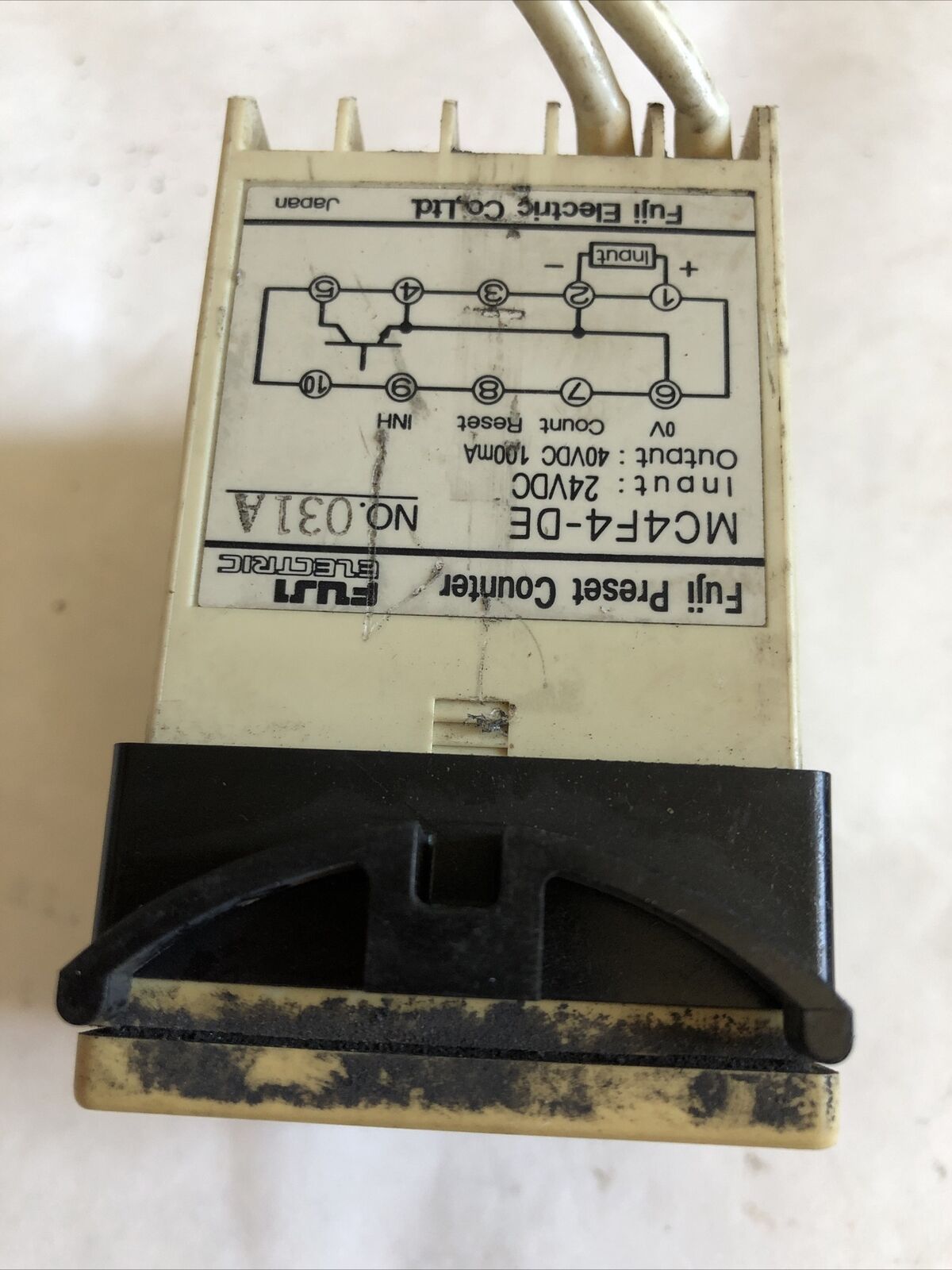 Fuji Mc4f4-De Digital Preset Counter, Mc4f4 24 Vdc,Ep